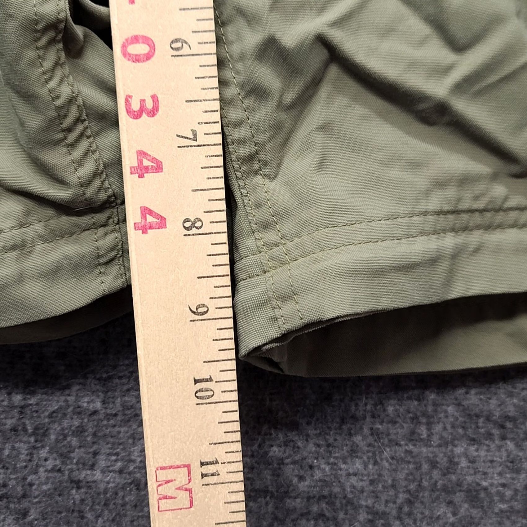 Vintage Boy Scouts of America BSA Shorts Mens XL Classic Switchback Uniform Belted Shorts Green Nylon Men XL Size US 36 / EU 52 - 5 Thumbnail