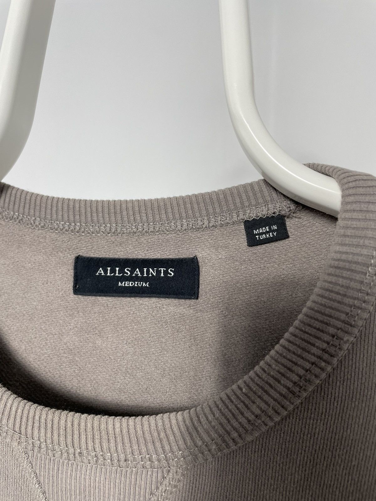 Allsaints Allsaints sweatshirt ollie crew size M/L Size US L / EU 52-54 / 3 - 6 Thumbnail