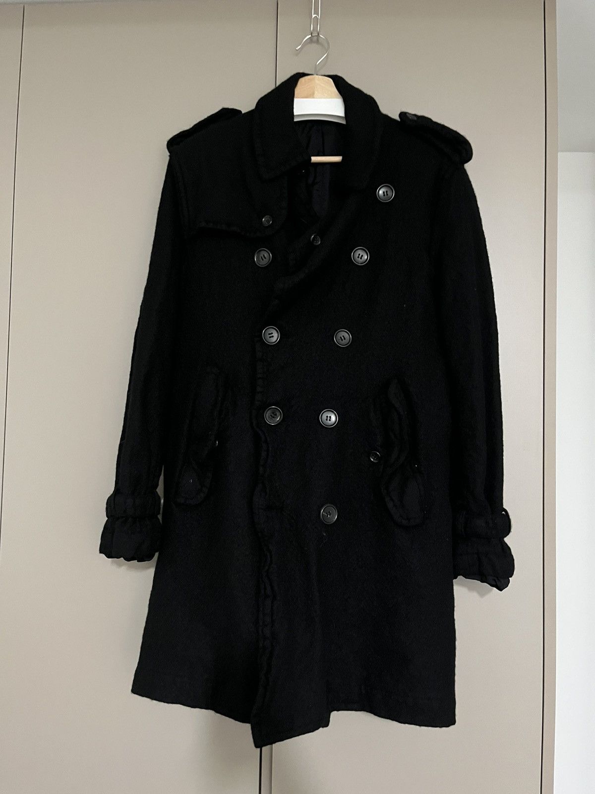 Comme des Garcons Homme Garçons / classic wool long jacket Size US S / EU 44-46 / 1 - 1 Thumbnail