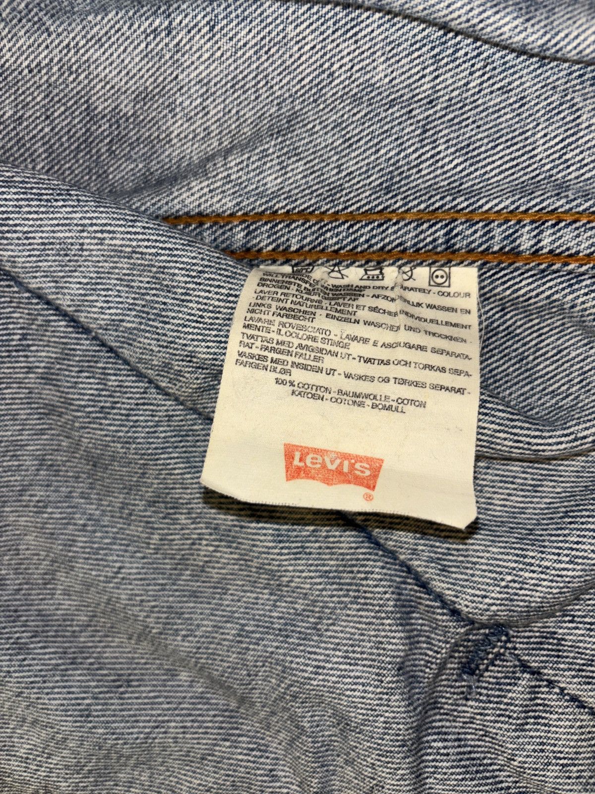 Levi's Levi's Model 70506 Denim Trucker Jacket Size M Late 80s Size US M / EU 48-50 / 2 - 4 Thumbnail