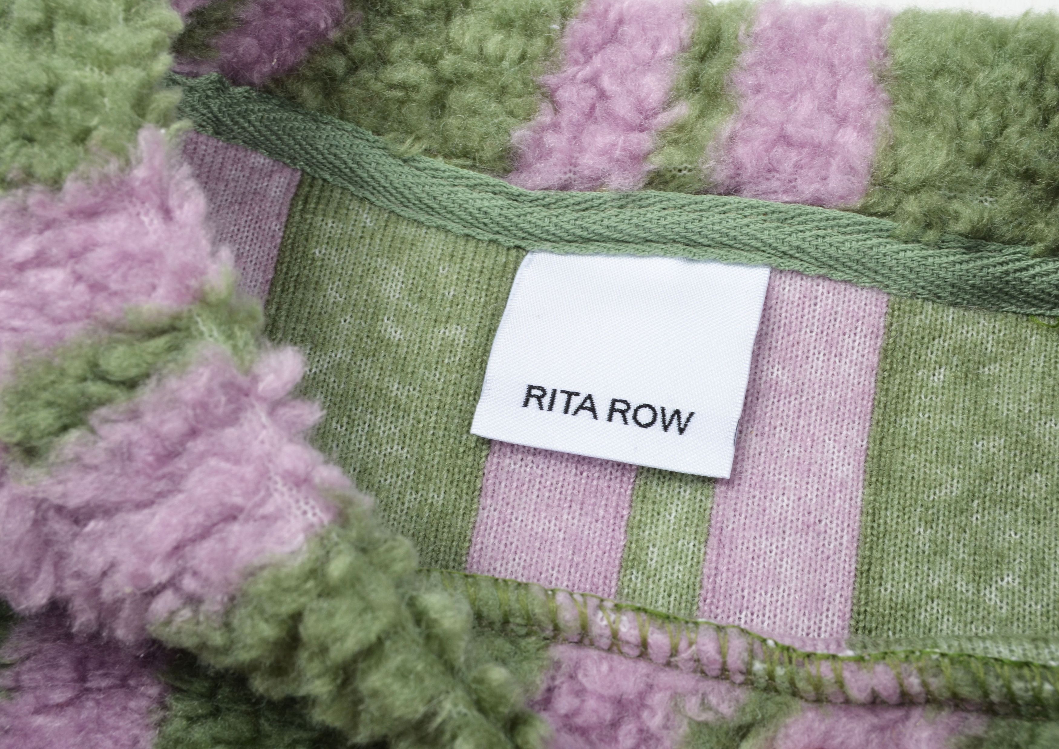 Other Rita Row Striped Fluffy Crew Neck Fleece Jumper Size S / US 4 / IT 40 - 8 Thumbnail