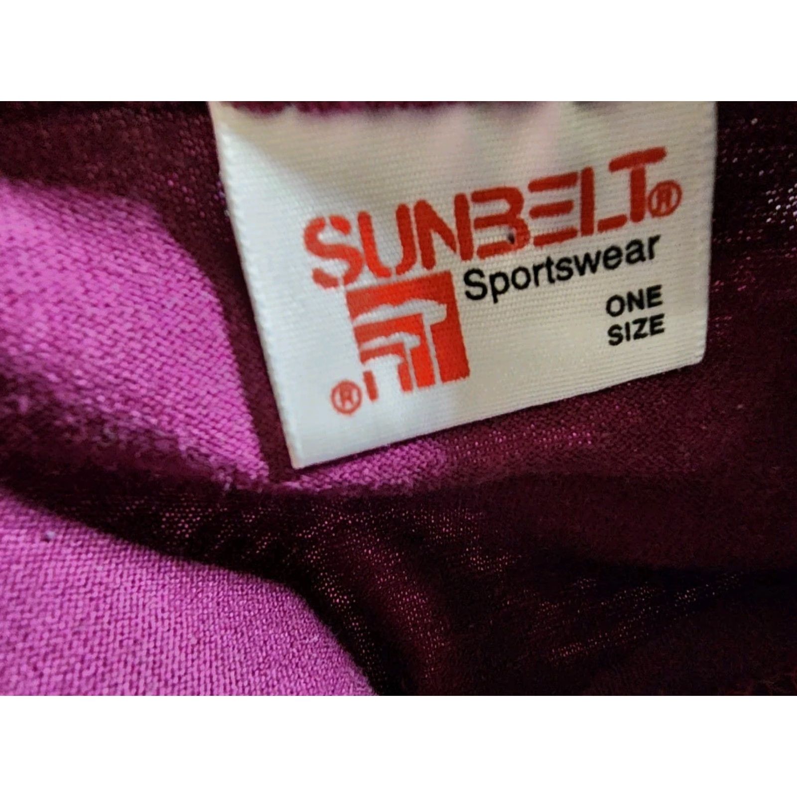Vintage VINTAGE Sunbelt T-Shirt Ladies L 90s Hand Painted Fringe Long Sleeve Purple Crew Neck Cotton Blend Shirt Womens Size L / US 10 / IT 46 - 4 Thumbnail
