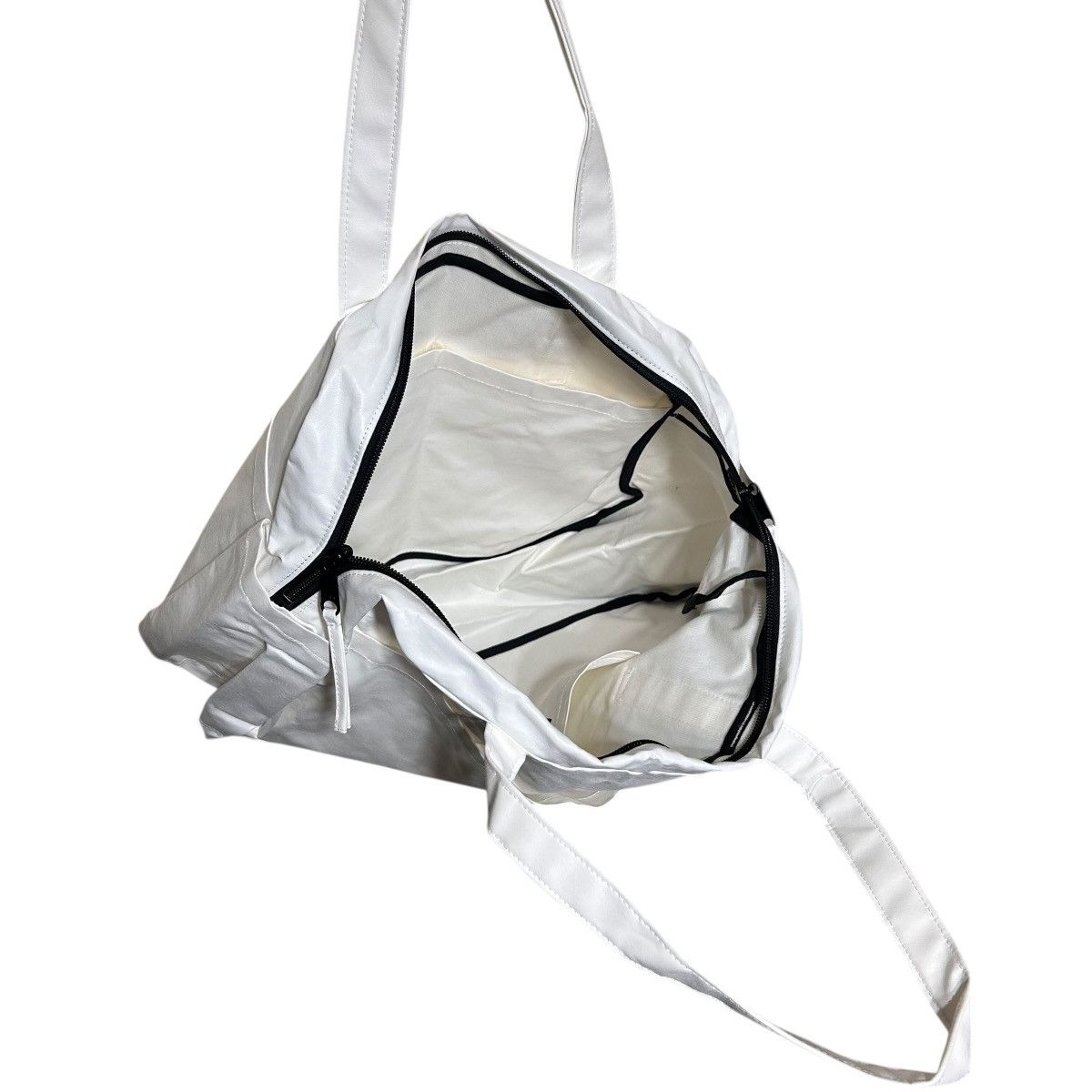 Yohji Yamamoto 697 00s Y's Yohji Yamamoto multi pocket bag PVC Y2K style Size ONE SIZE - 6 Thumbnail
