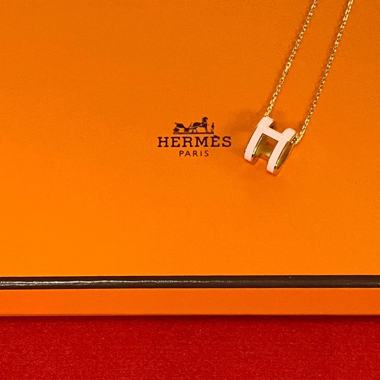 Hermes Hermes Necklace Gold GP Size ONE SIZE - 1 Thumbnail