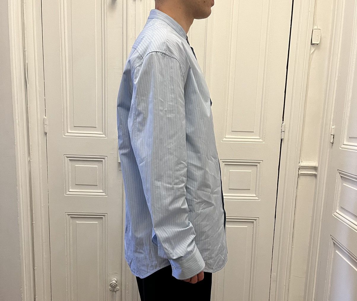 Jil Sander Jil Sander Wednesday stripe shirt Size US M / EU 48-50 / 2 - 2 Thumbnail