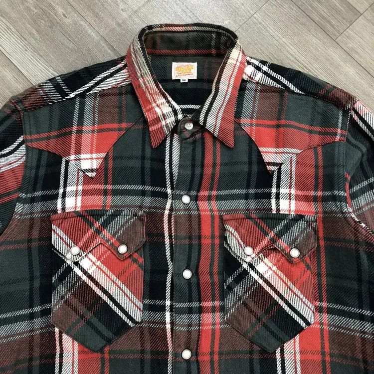 Sugar Cane Sugar Cane California Western Plaid Flannel Size US M / EU 48-50 / 2 - 3 Thumbnail