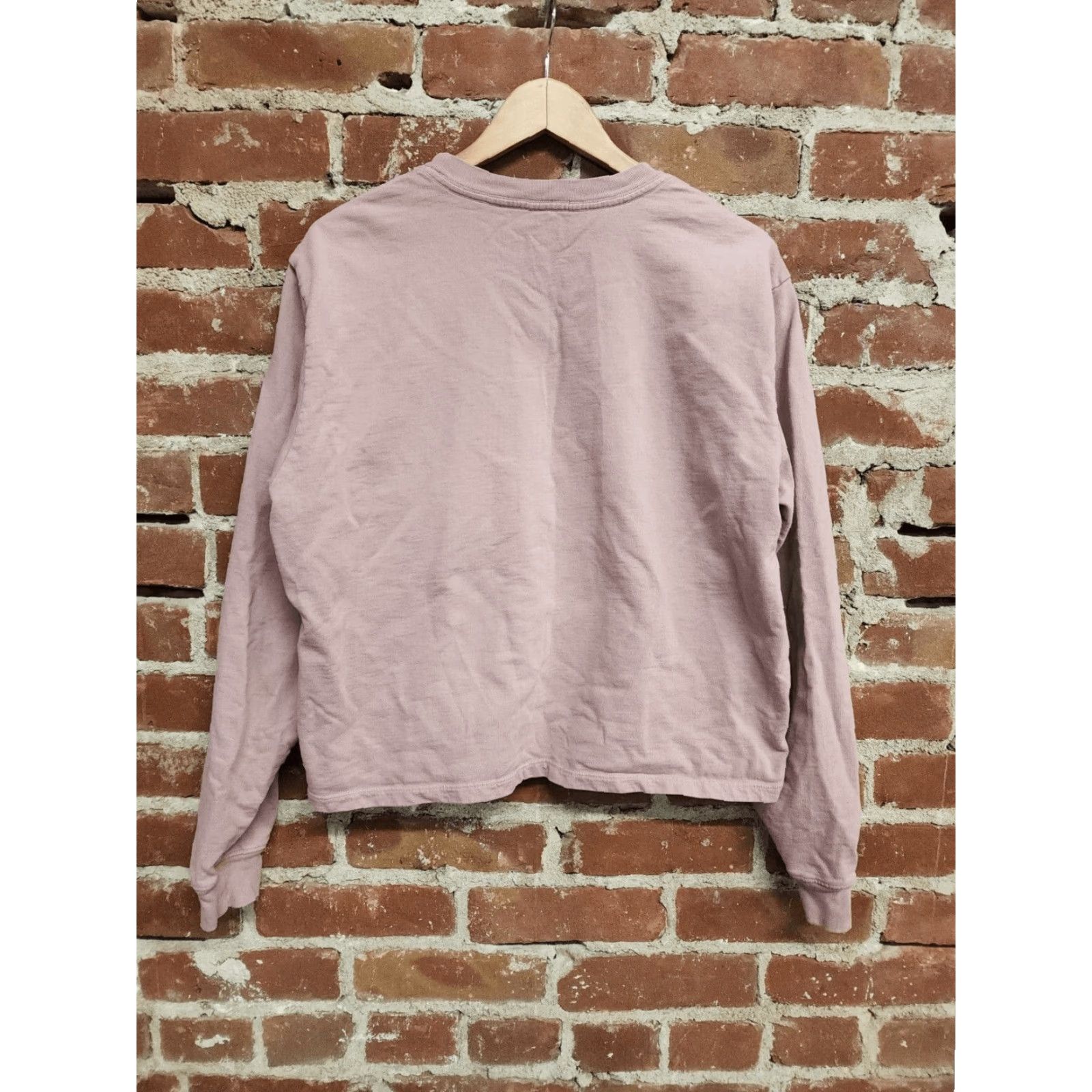 Outdoor Voices Outdoor Voices Sweatshirt Womens XL Pink Cropped Crew Neck Pullover Size XL / US 12-14 / IT 48-50 - 2 Thumbnail