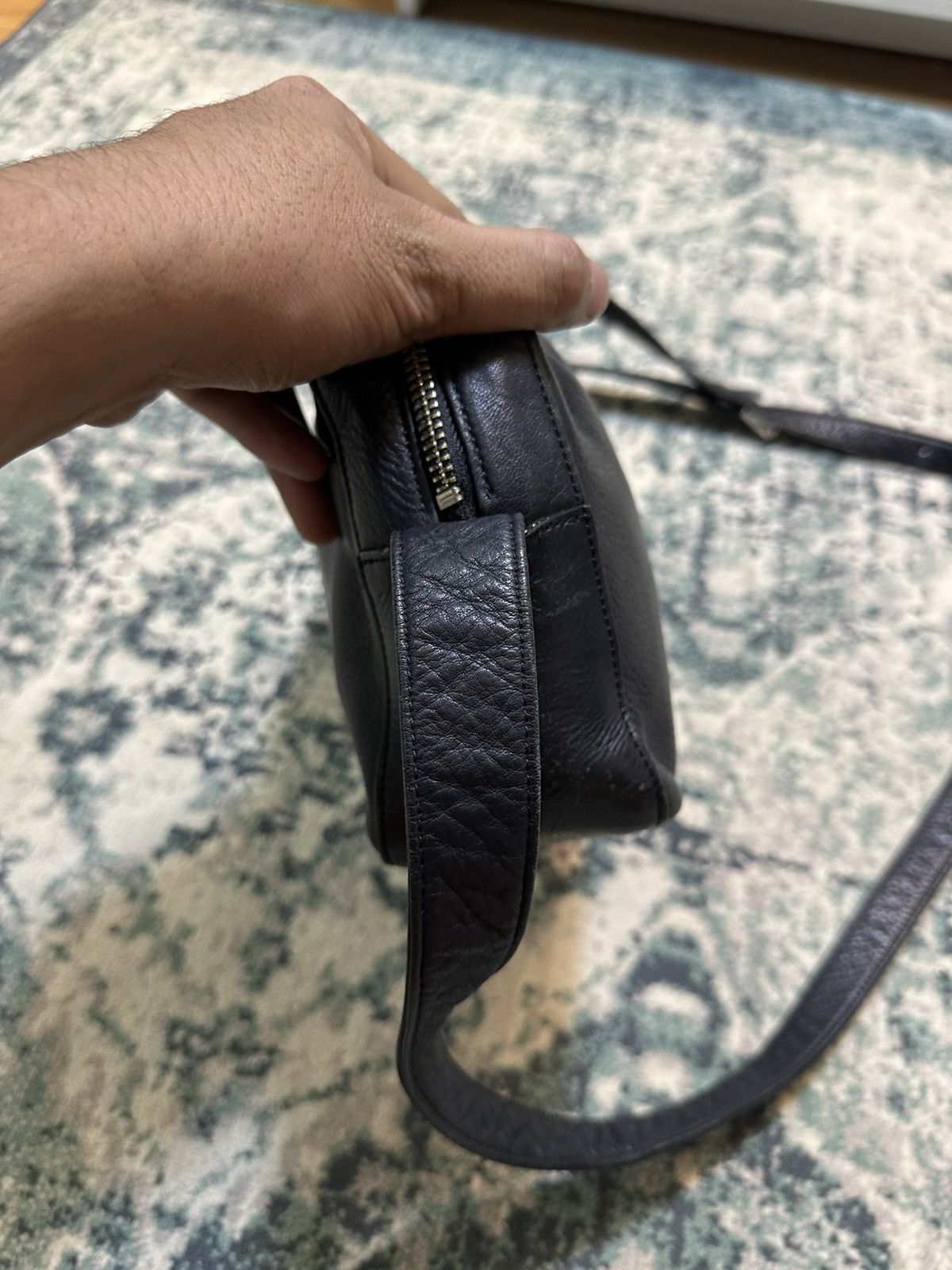 Issey Miyake 1990 Issey Miyake IM Product Leather Sling Bag Size ONE SIZE - 14 Thumbnail