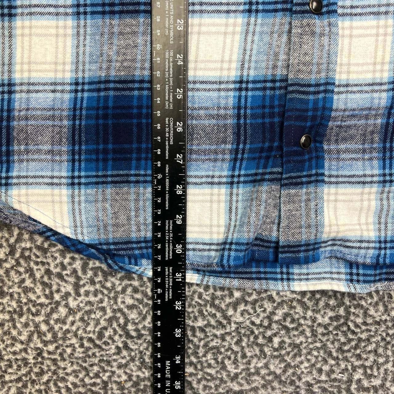Other J-Walkers Shirt Men Flannel Plaid Button Up Long Sleeve 2XL Size US XXL / EU 58 / 5 - 3 Thumbnail