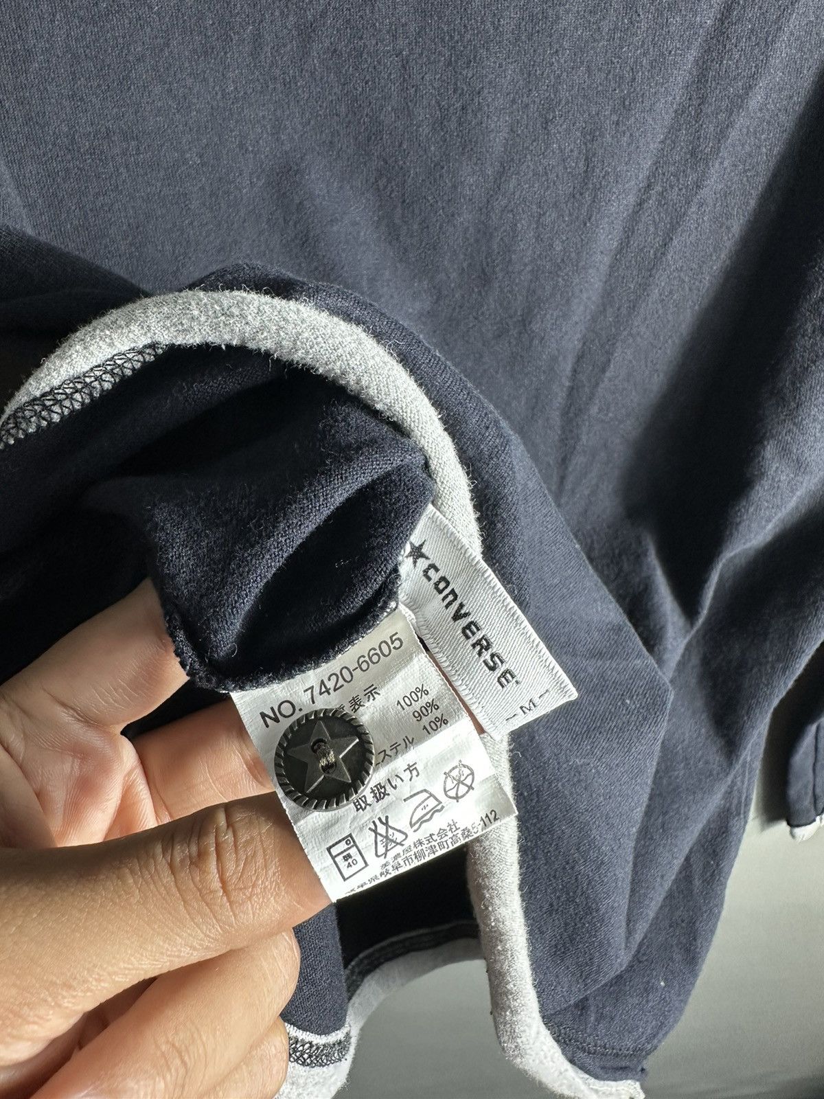 Converse CONVERSE DOUBLE LAYER BUTTON LONG SLEEVE IFSIX LGB STYLE Size US S / EU 44-46 / 1 - 8 Thumbnail
