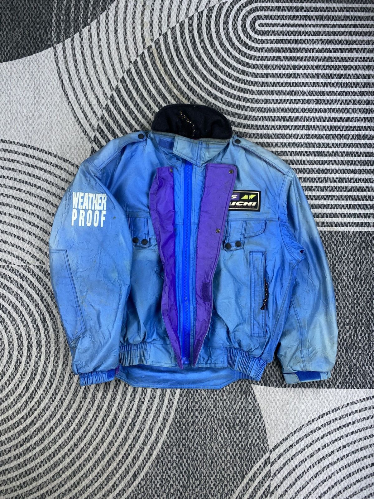 Japanese Brand Vtg New Dimension RS Taichi Weather Proof Bomber Jacket Size US XL / EU 56 / 4 - 8 Thumbnail