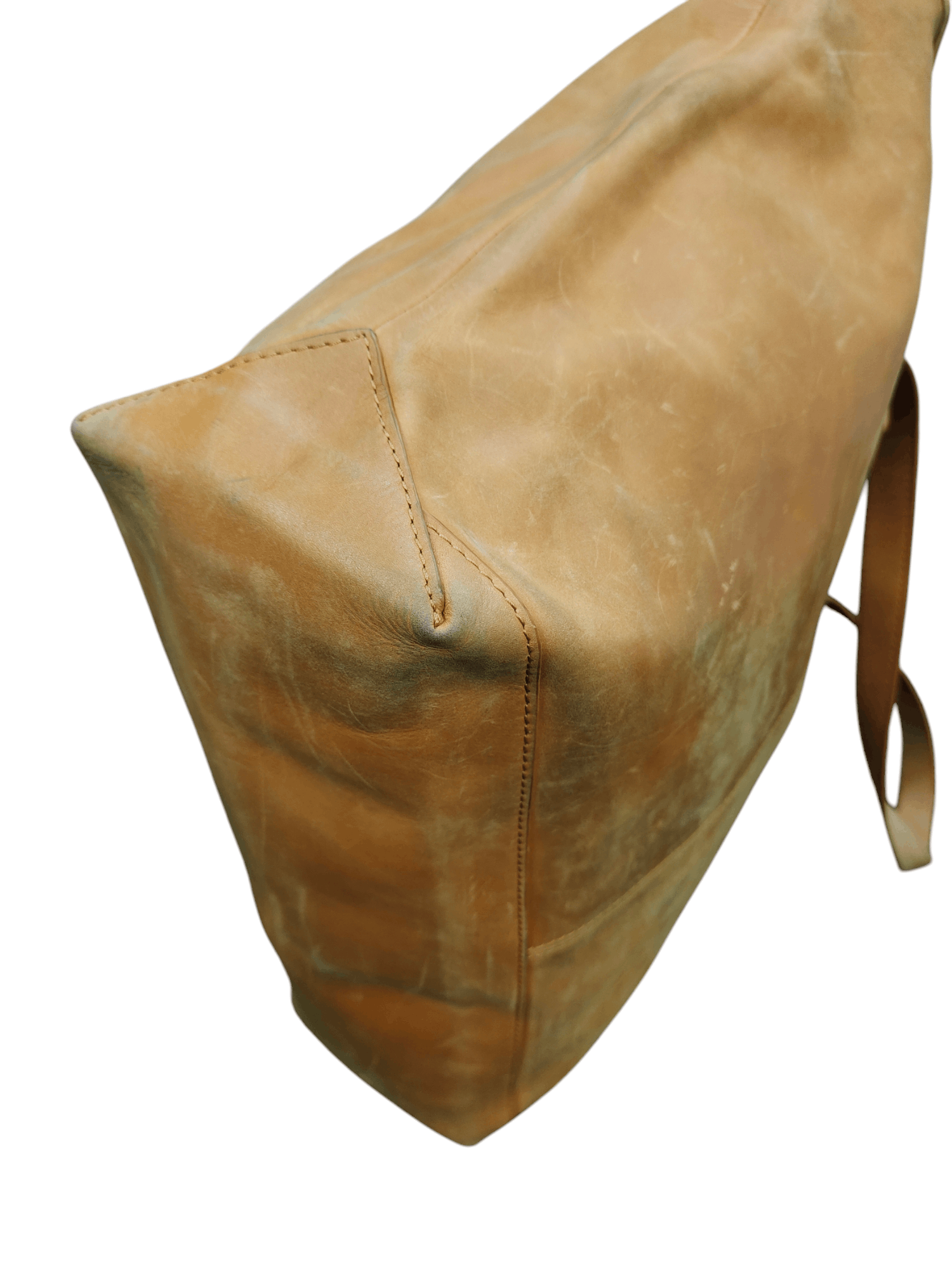 Comme des Garcons Vintage Nano Universal Japan Patina Leather Tote Bag Size ONE SIZE - 12 Thumbnail