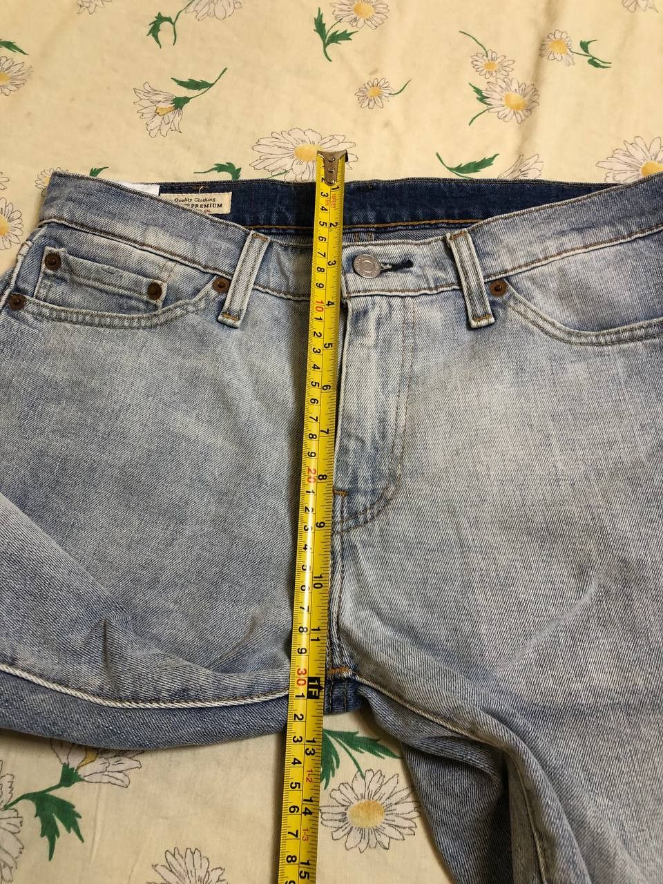 Levi's Levi's 511 Denim Jean Shorts Loose Rugged Work Wear Blue Size US 30 / EU 46 - 8 Thumbnail