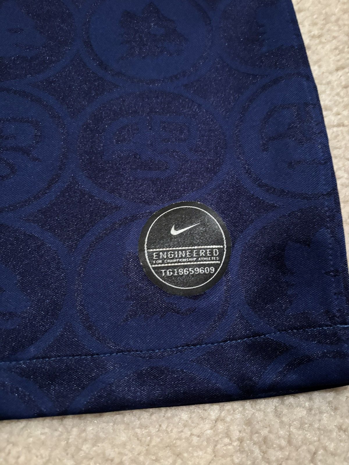 Nike AS Roma 2019/20 Zaniolo Third Jersey Size US L / EU 52-54 / 3 - 2 Thumbnail