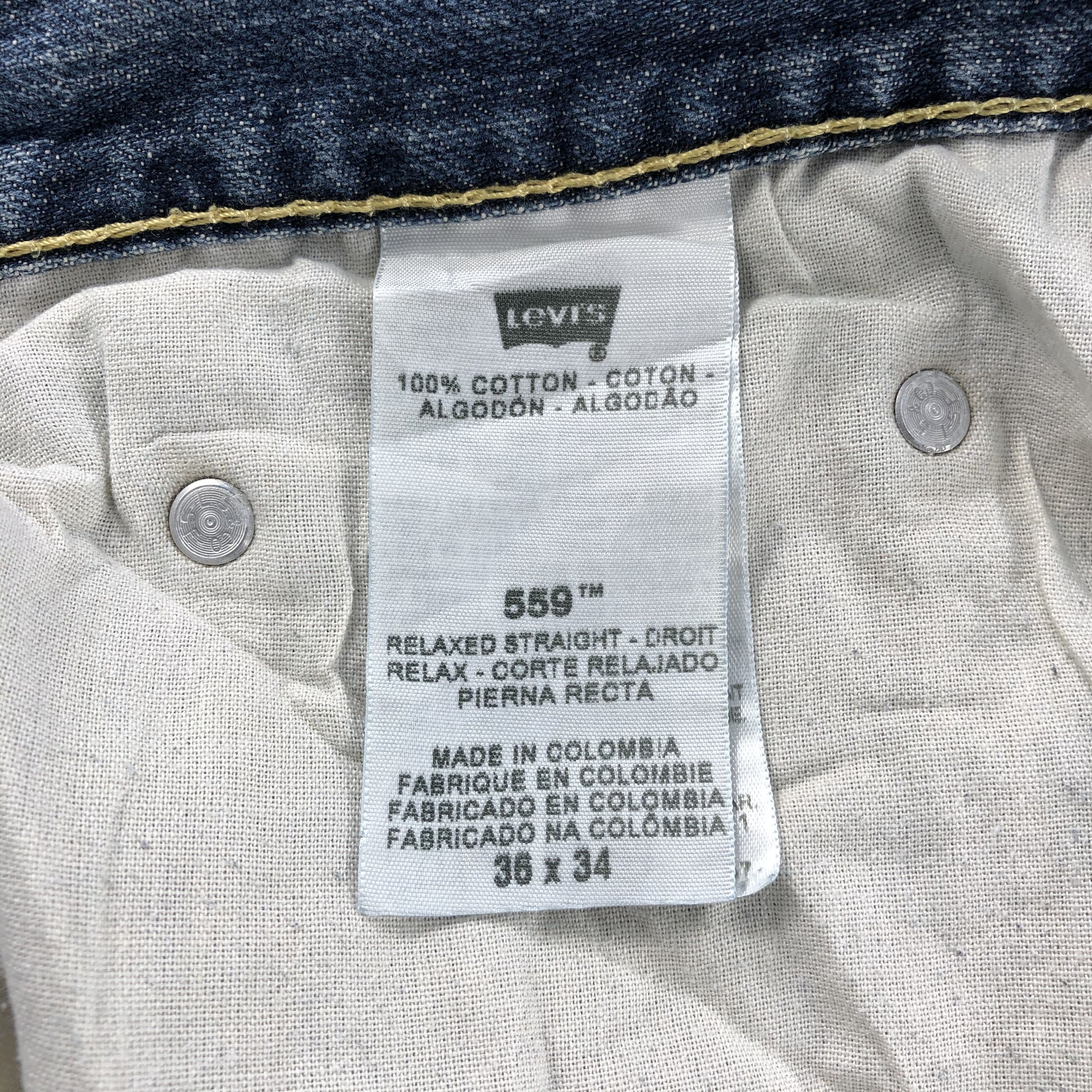 Levi's Vintage Levis 559 Jeans-J1207 Size US 39 - 11 Thumbnail