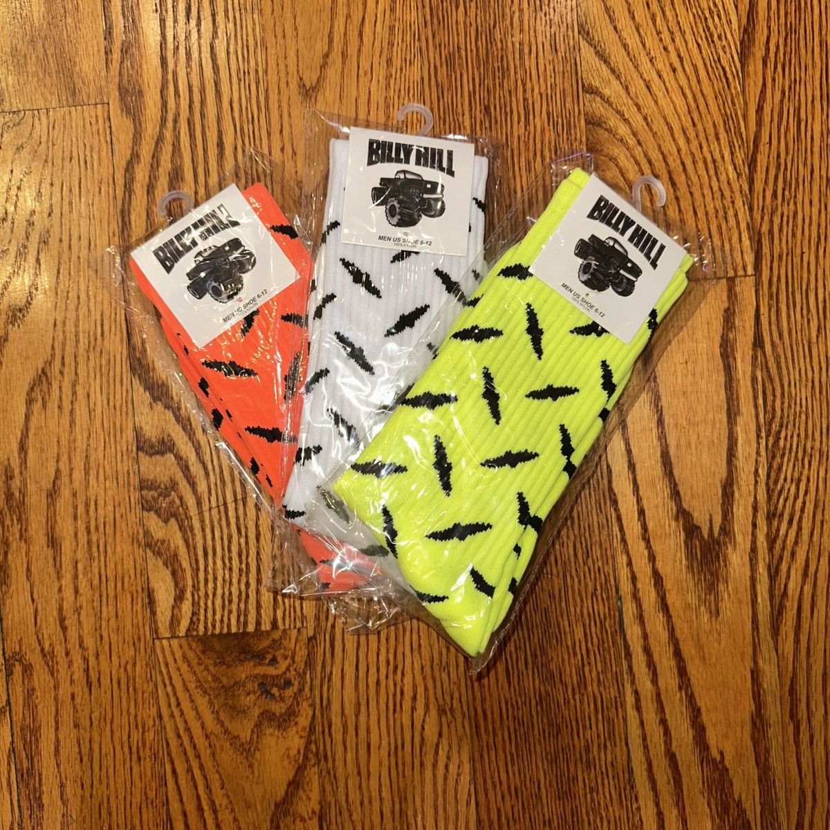 Billy Hill Billy Hill Socks - 3 Pack Size ONE SIZE - 1 Thumbnail