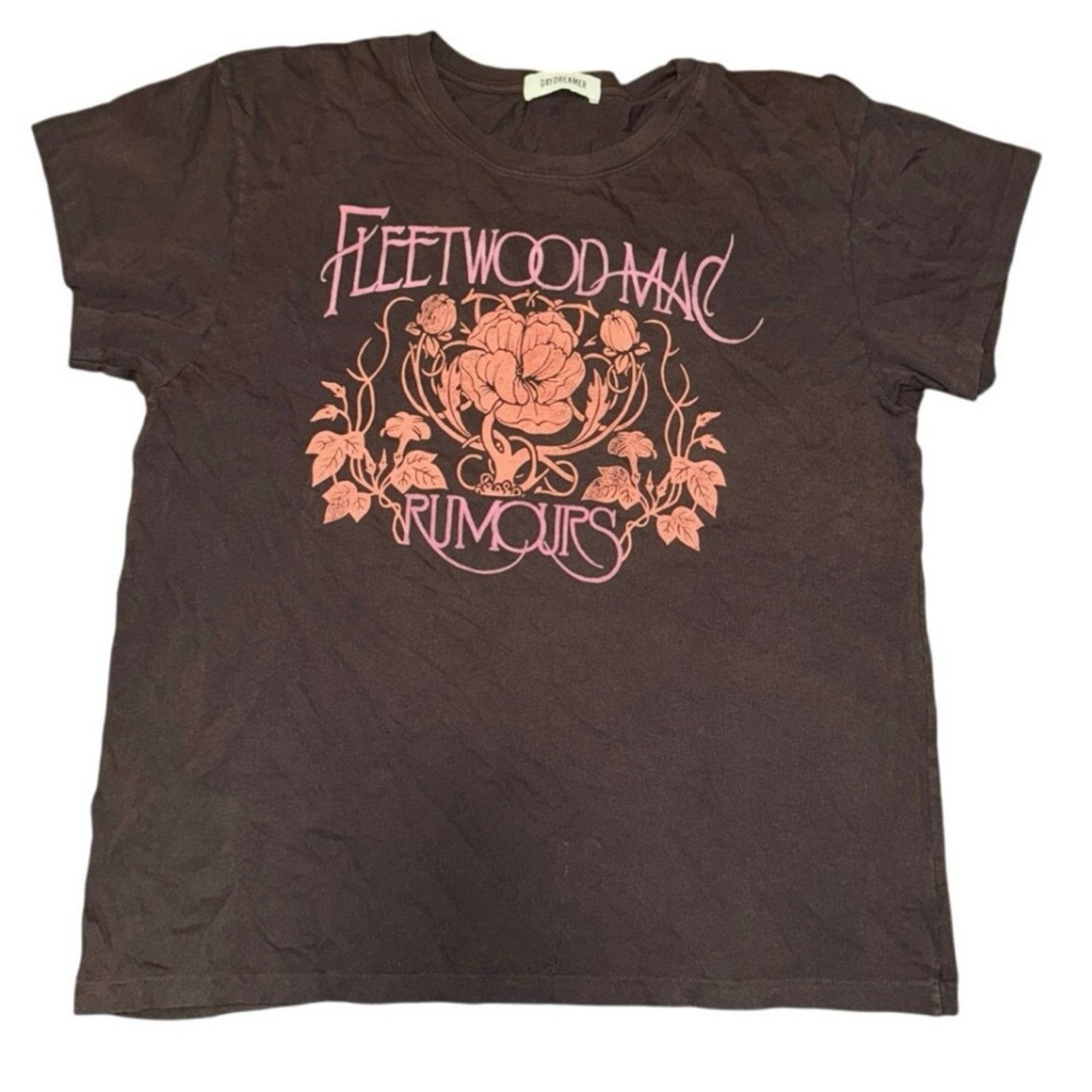 Daydreamer DAYDREAMER Fleetwood Mac Floral Tour Tee Size XL or 2X New Size XL / US 12-14 / IT 48-50 - 9 Thumbnail