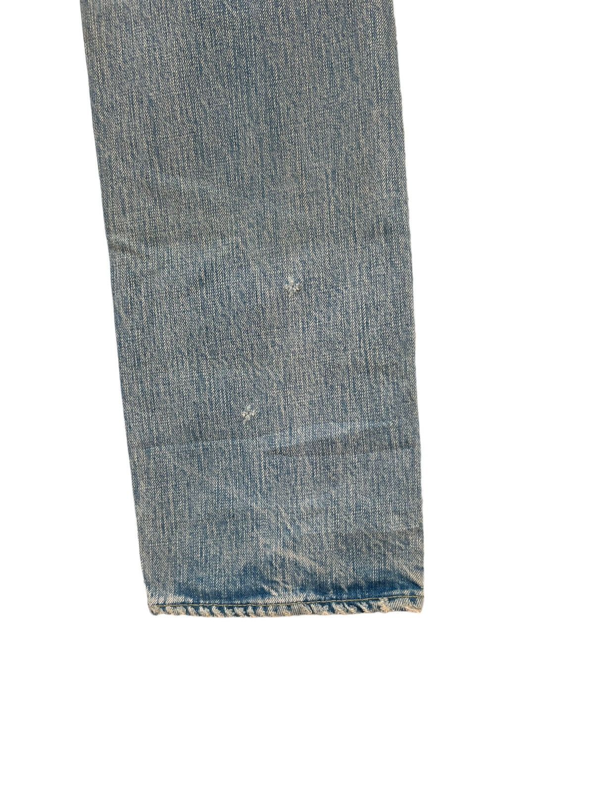 Japanese Brand Rivet & Blue Japan Distressed Muddy Denim Jeans Size US 30 / EU 46 - 21 Thumbnail