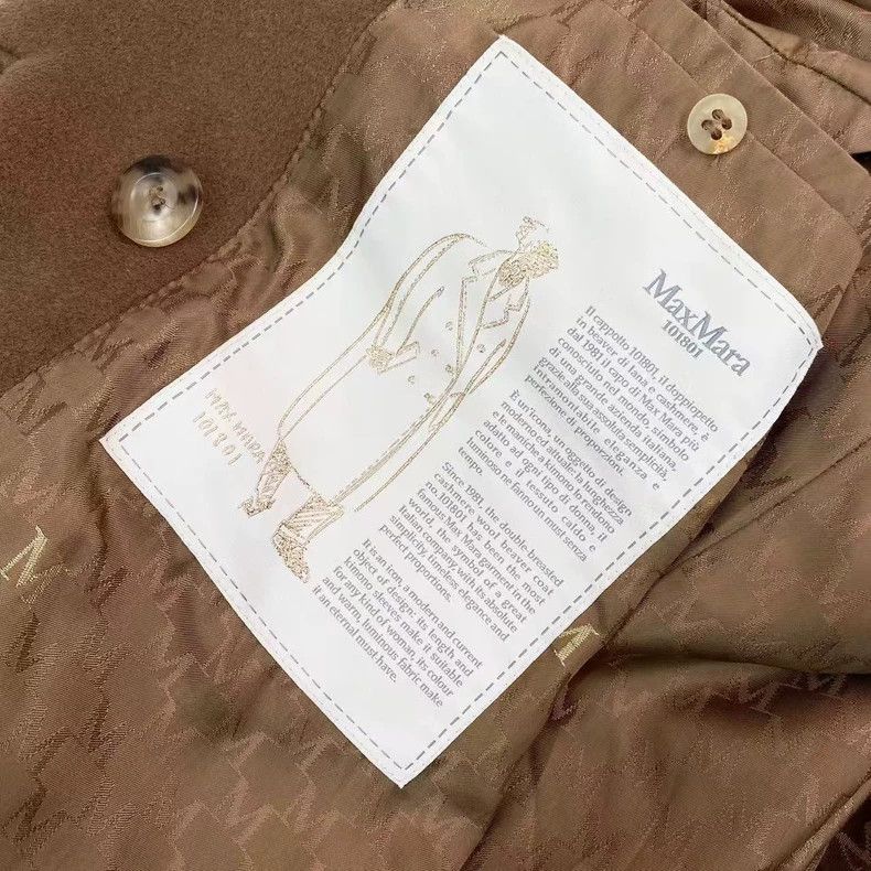 Max Mara Max Mara 101801 Series Camel Coat Size M / US 6-8 / IT 42-44 - 4 Thumbnail