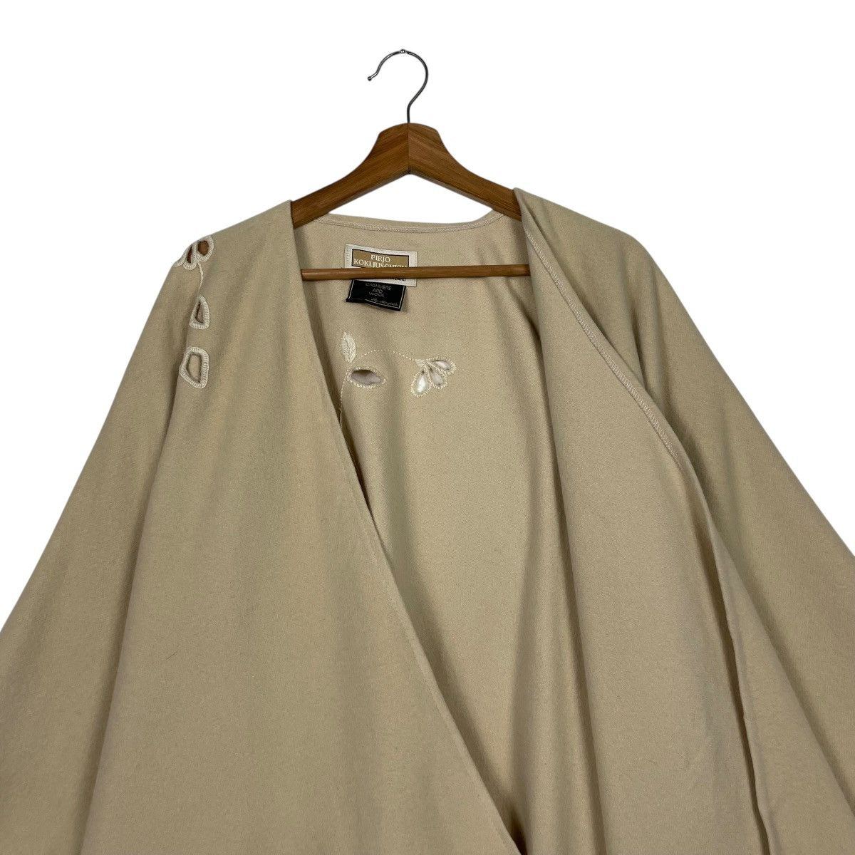 Other Pirjo Kokljuschckin Finland Handmade Jacket Size L / US 10 / IT 46 - 11 Thumbnail