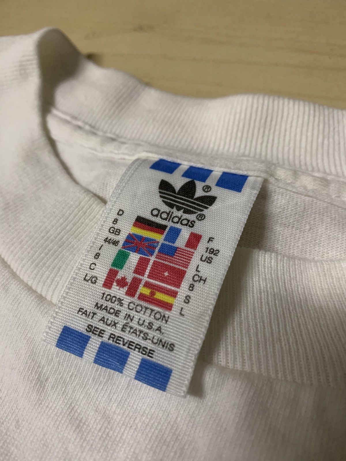 Adidas × Vintage Vintage Adidas Size US L / EU 52-54 / 3 - 6 Thumbnail