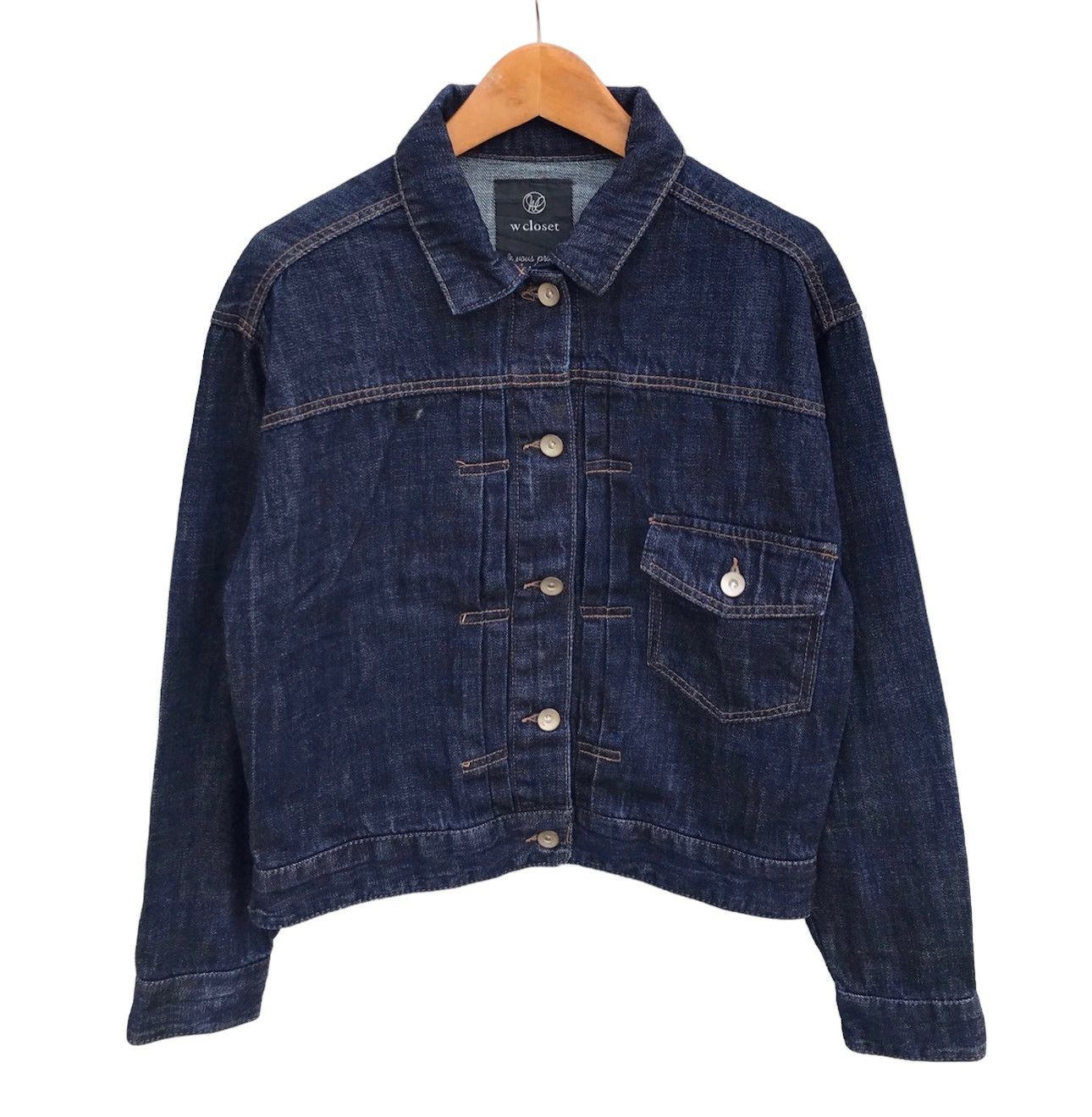 Japanese Brand W closet type 1 trucker denim jacket Size US XS / EU 42 / 0 - 2 Thumbnail
