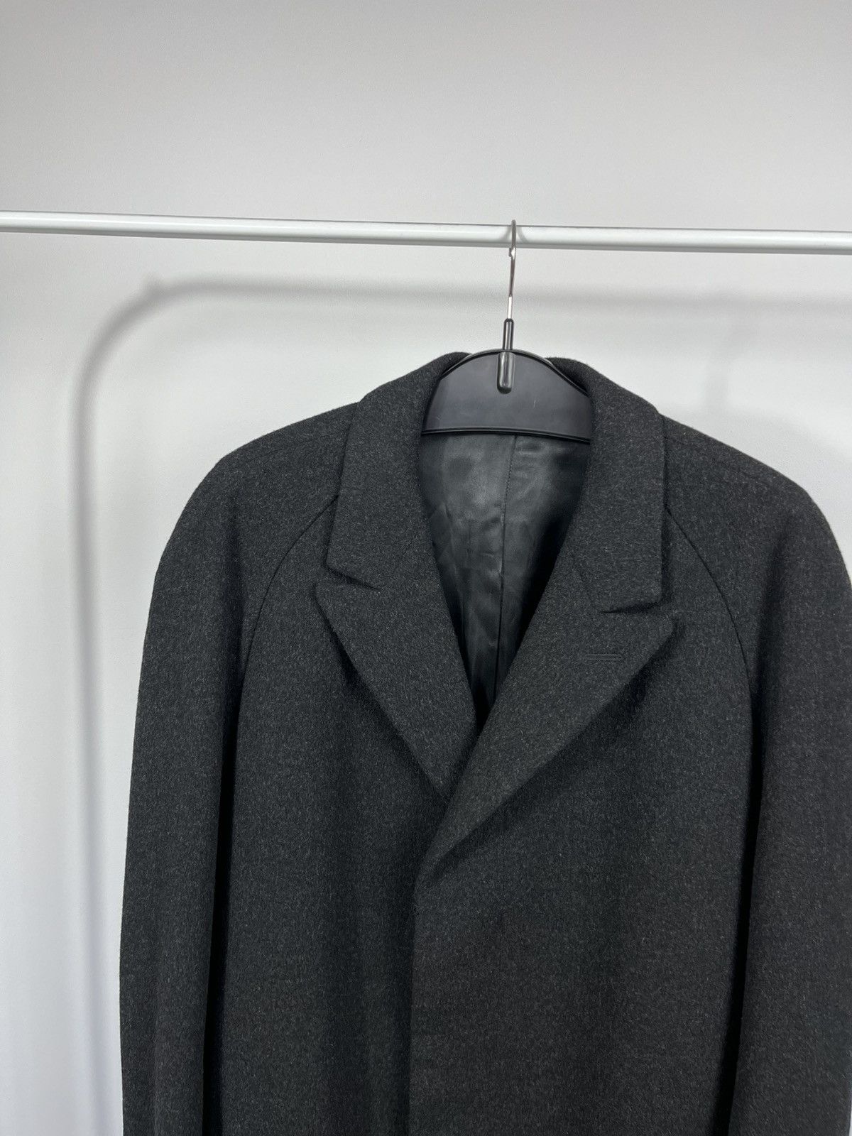 Other Vintage Men’s Wool Crombie Overcoat Wool Long Coat Size US XL / EU 56 / 4 - 3 Thumbnail
