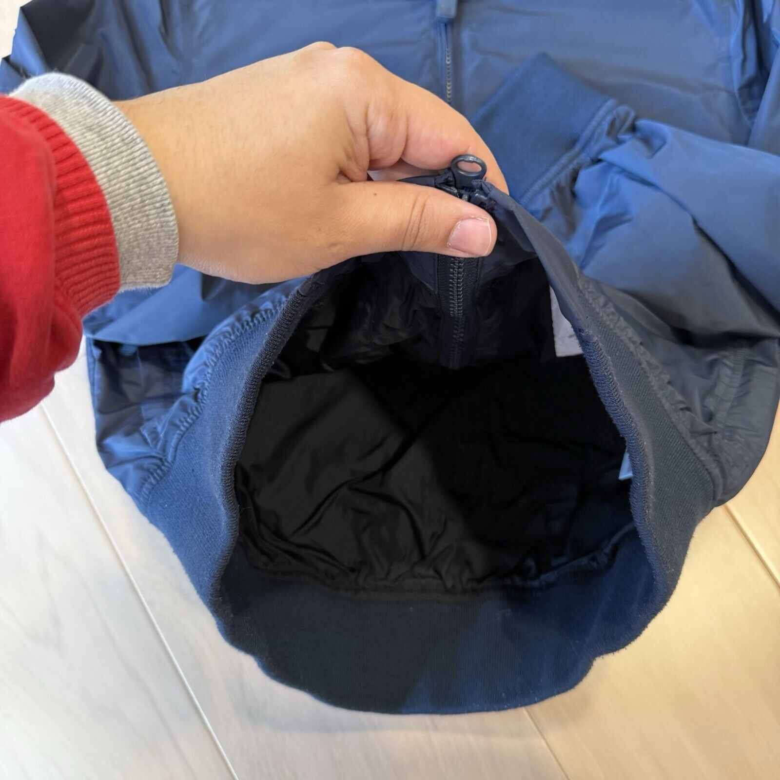 Aspesi Aspesi Swing Jacket Small Blue Full Zip Lightweight Size US S / EU 44-46 / 1 - 6 Thumbnail