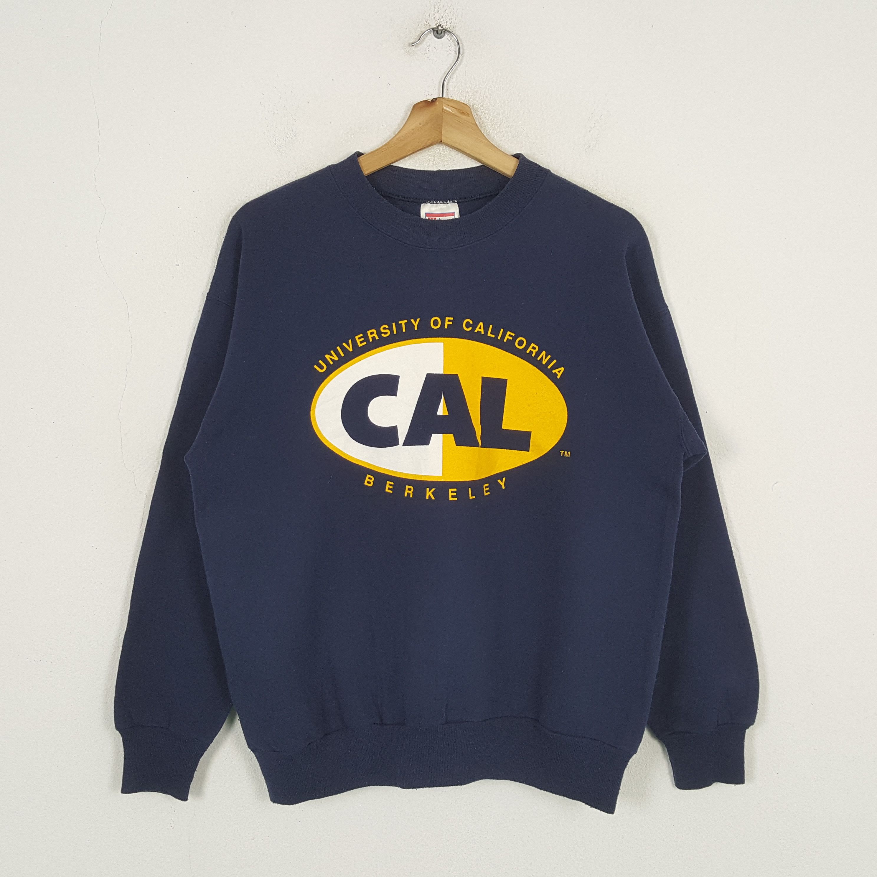 Vintage Vintage University of California Berkeley Sweatshirt C283N10 Size US M / EU 48-50 / 2 - 1 Thumbnail