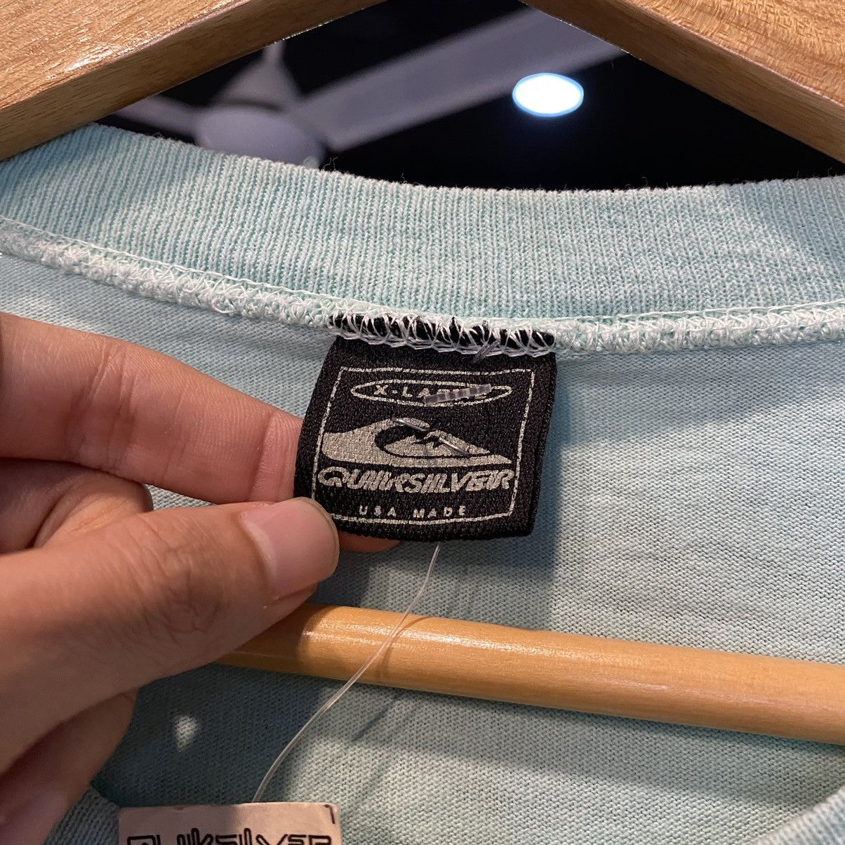 Quicksilver vintage quiksilver Wave Japan Rare Design New Old Stock Tee Size US XL / EU 56 / 4 - 9 Thumbnail