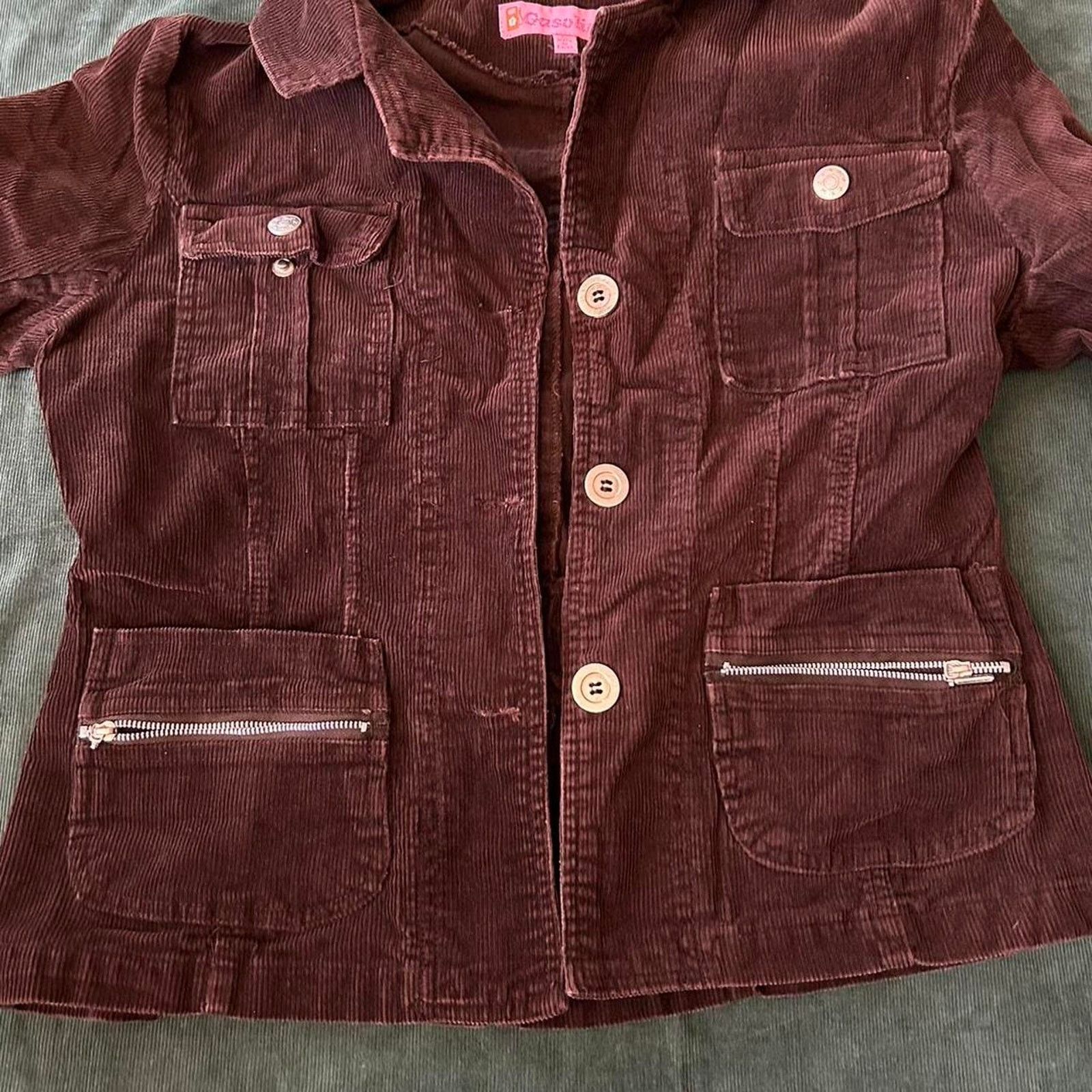 Other Y2k corduroy jacket 2 Size L / US 10 / IT 46 - 2 Thumbnail