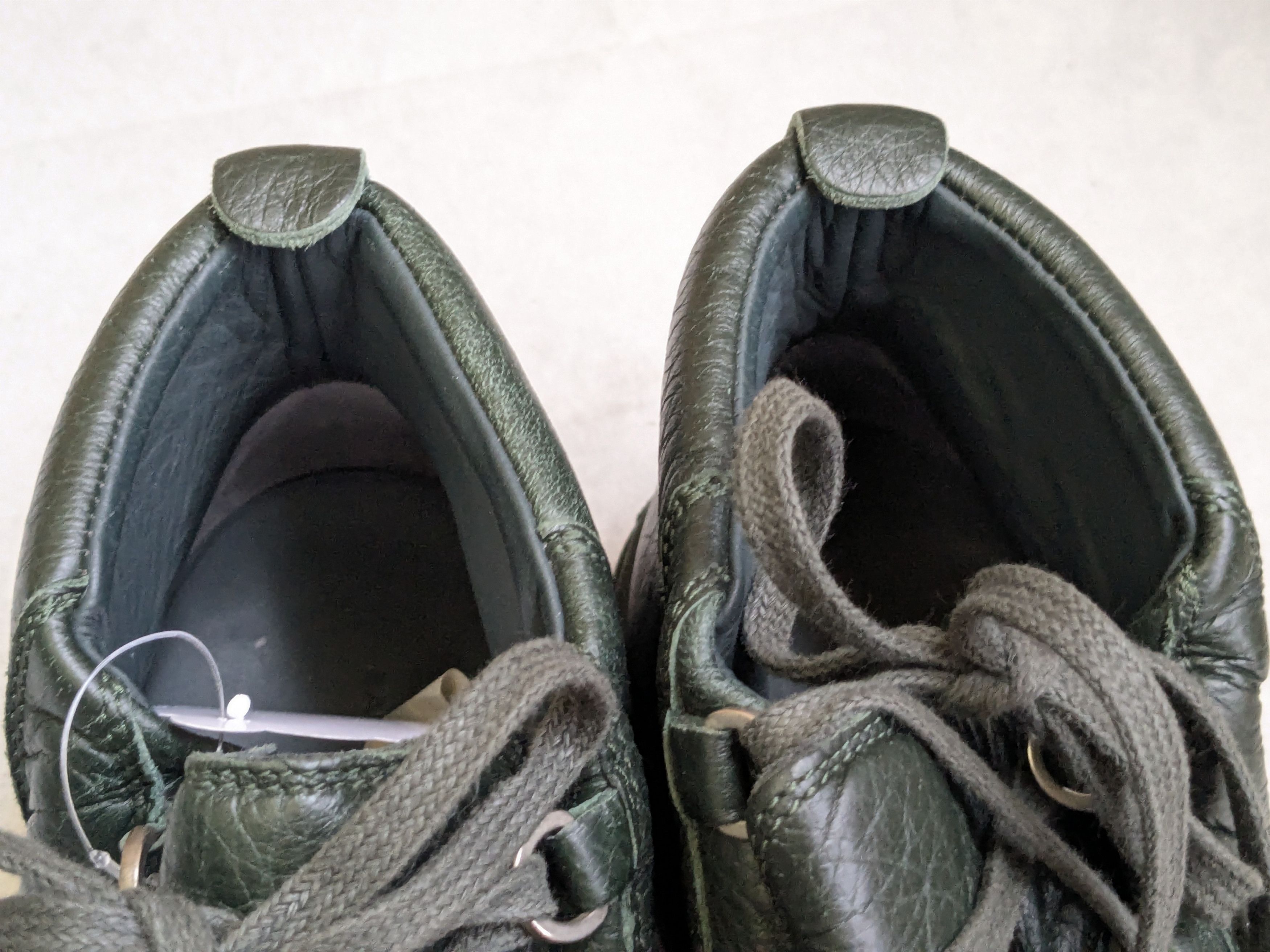 Balenciaga Balenciaga Arena Sneakers Dark Green 14 High Tops Leather Size US 14 / EU 47 - 7 Thumbnail