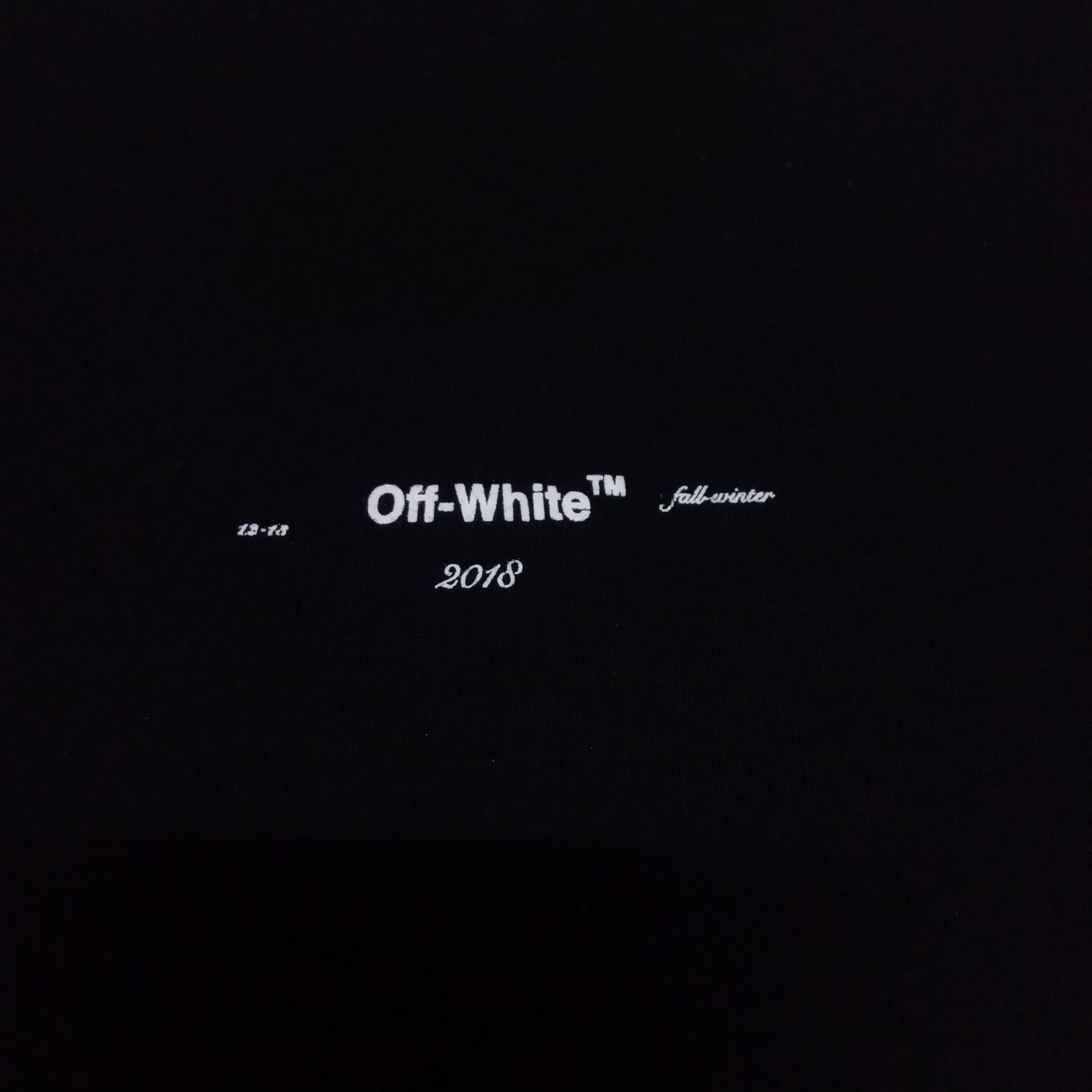 Off-White Off-White 2018 long sleeve Tee Palace Bape Supreme Size US M / EU 48-50 / 2 - 5 Thumbnail