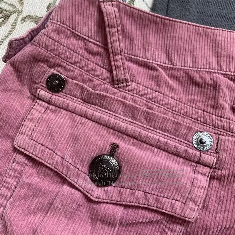 Burberry Burberry Light Purple Cotton Skirt. Size 27" / US 4 / IT 40 - 5 Thumbnail