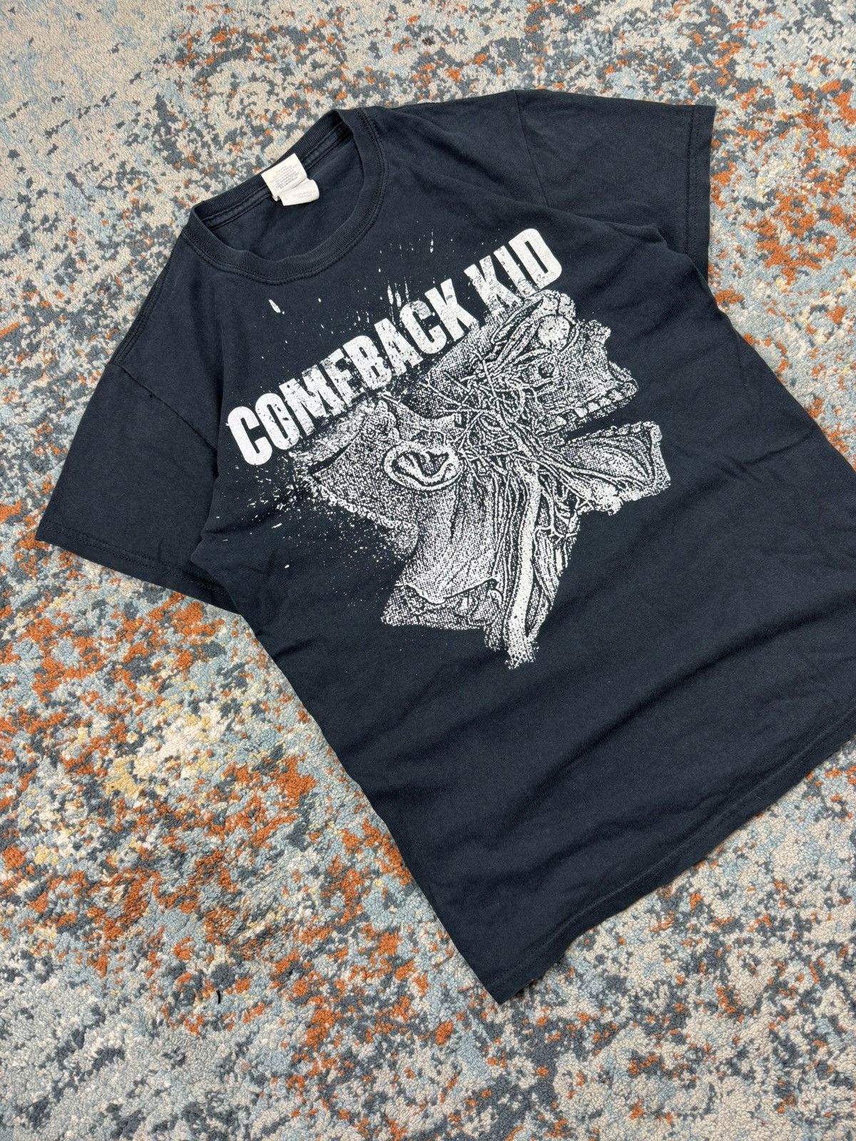 Band Tees × Vintage Vintage 00s Comeback Kid graphic band tee washed faded Size US S / EU 44-46 / 1 - 2 Thumbnail
