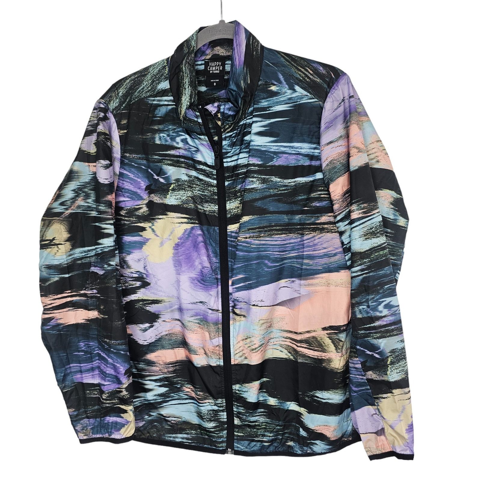 Corridor Torrid Happy Camper Full Zip Jacket Sz 0X Lightweight Active Size XL / US 12-14 / IT 48-50 - 2 Thumbnail