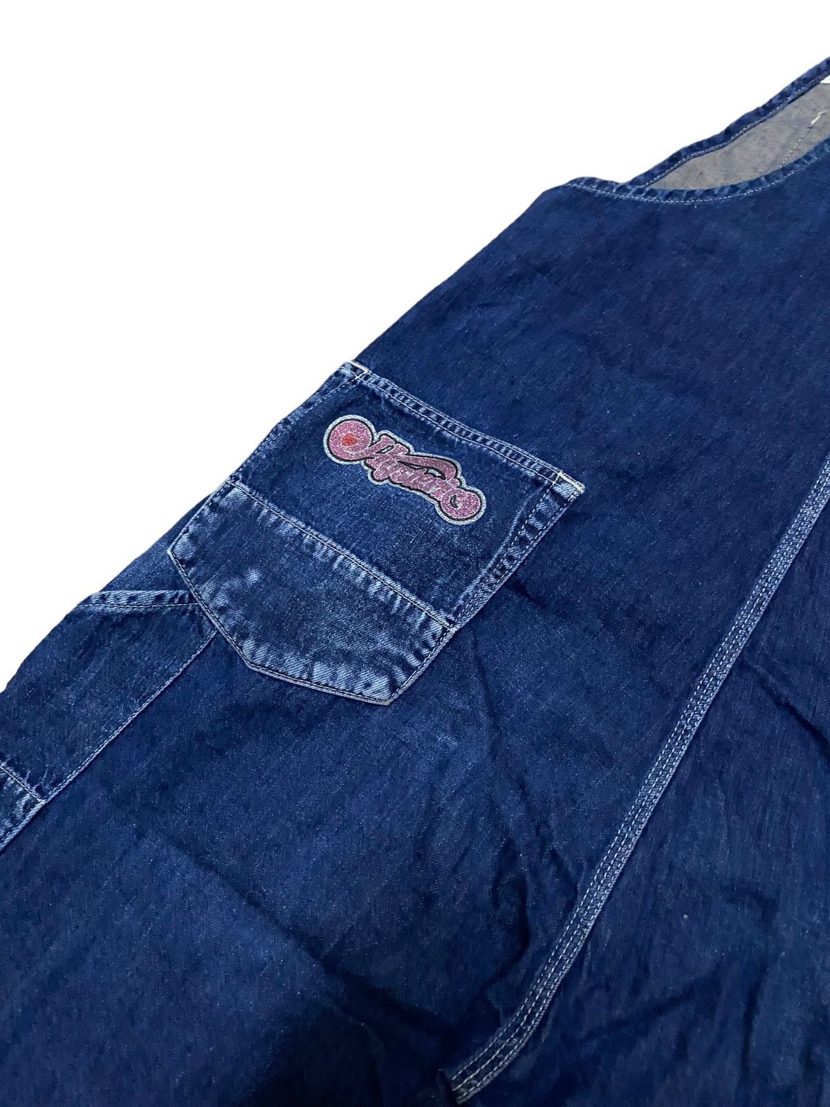 Hysteric Glamour 💥FinalDrop💥 Hysteric Glamour Indigo Blue Unisex Overalls Size US 35 - 10 Thumbnail
