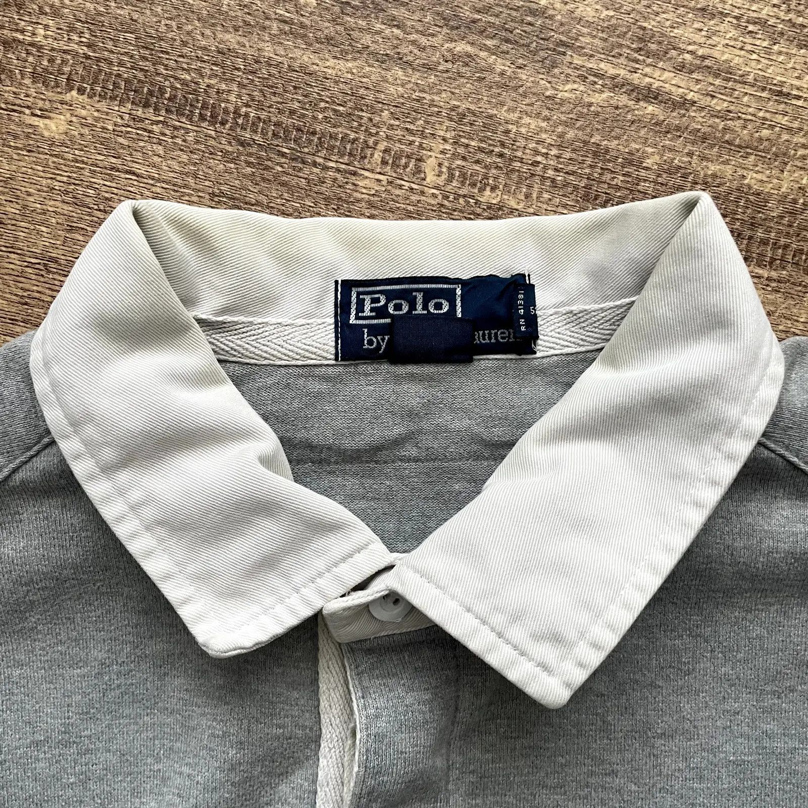 Polo Ralph Lauren × Vintage Vintage Polo Ralph Lauren Rugby Shirt Size XL Size US XL / EU 56 / 4 - 4 Thumbnail