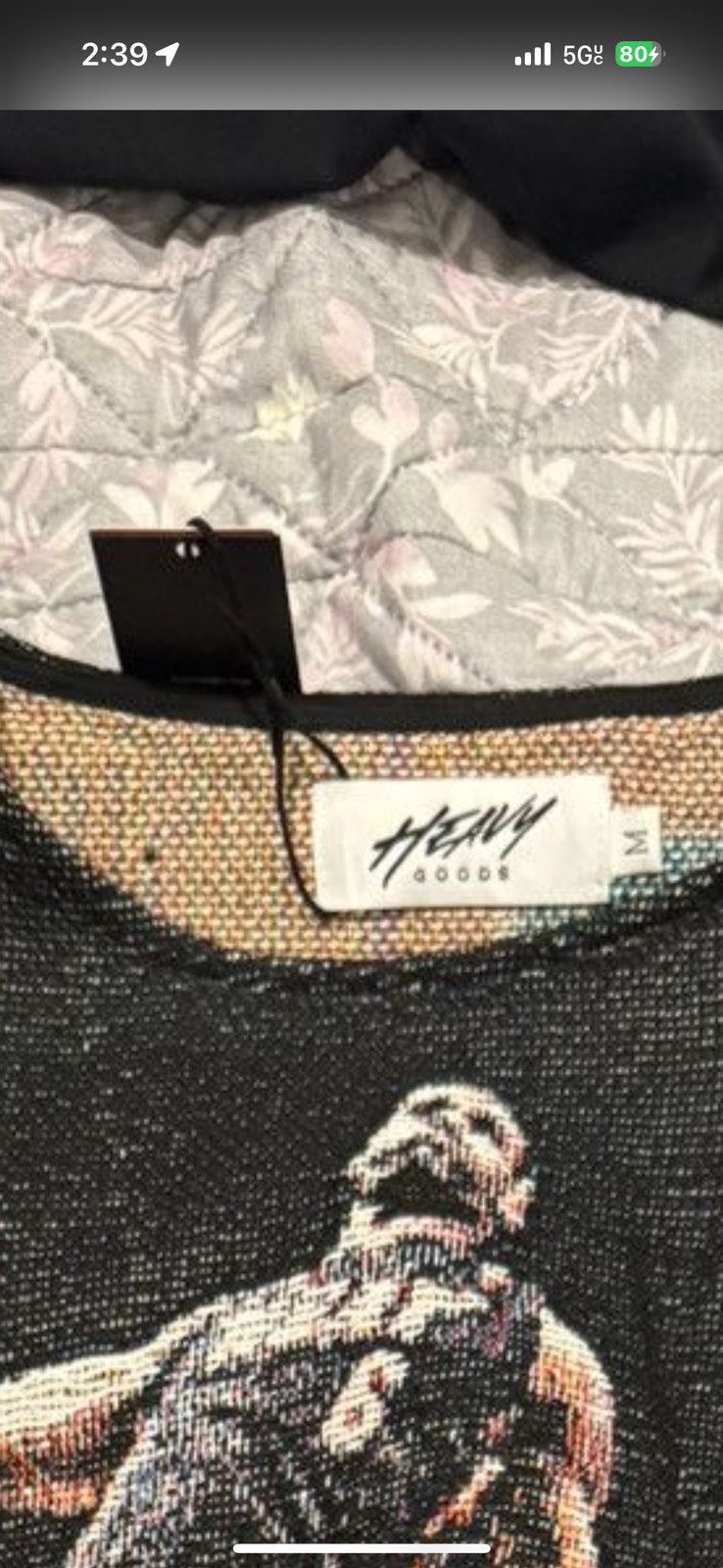 NBA TAPESTRY WADE X LEBRON DUNK Size US M / EU 48-50 / 2 - 3 Thumbnail