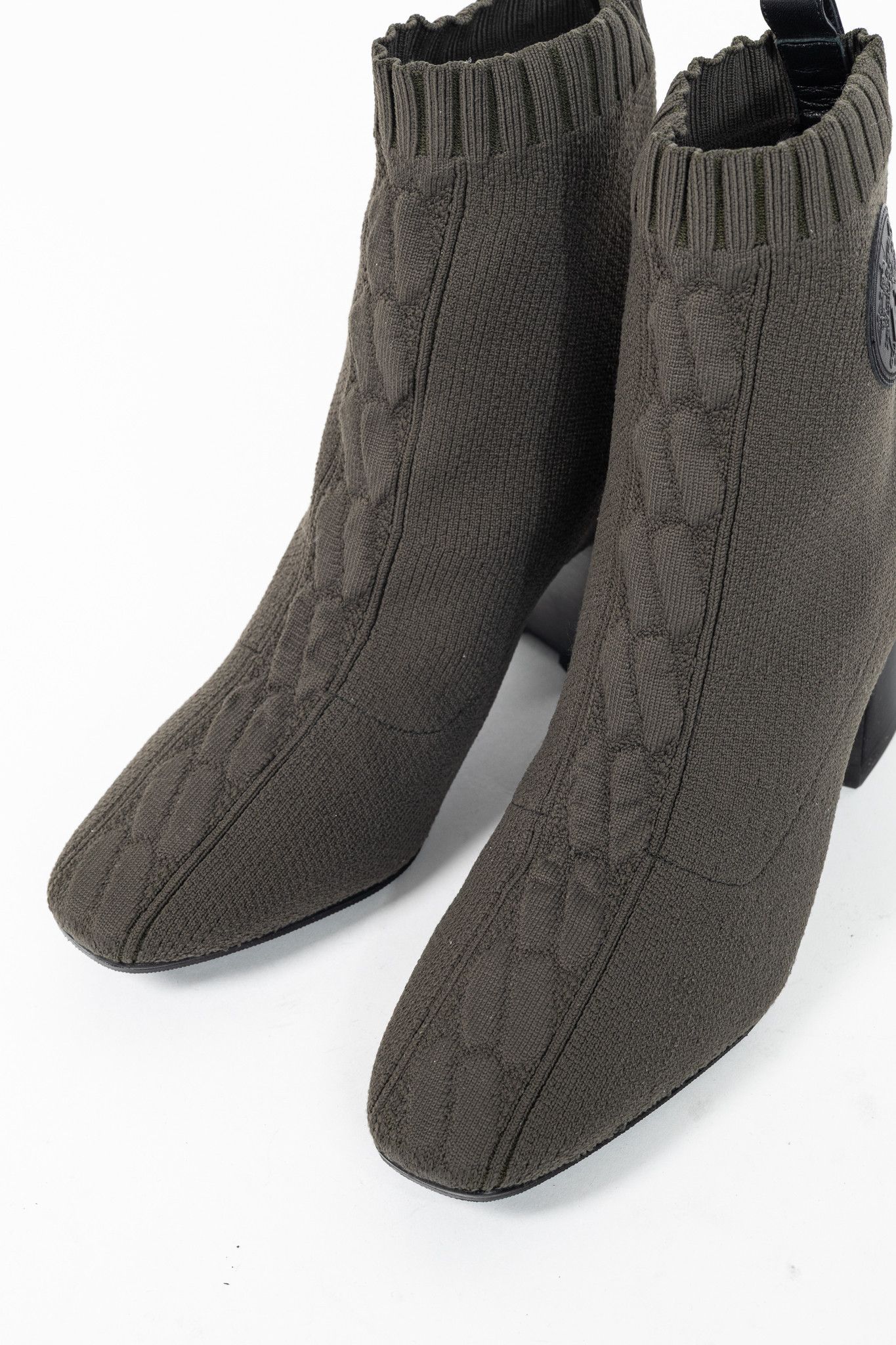 Hermes Hermes Volver 60 Vert Sapin Knit Ankle Boots Size US 5.5 / IT 35.5 - 6 Thumbnail