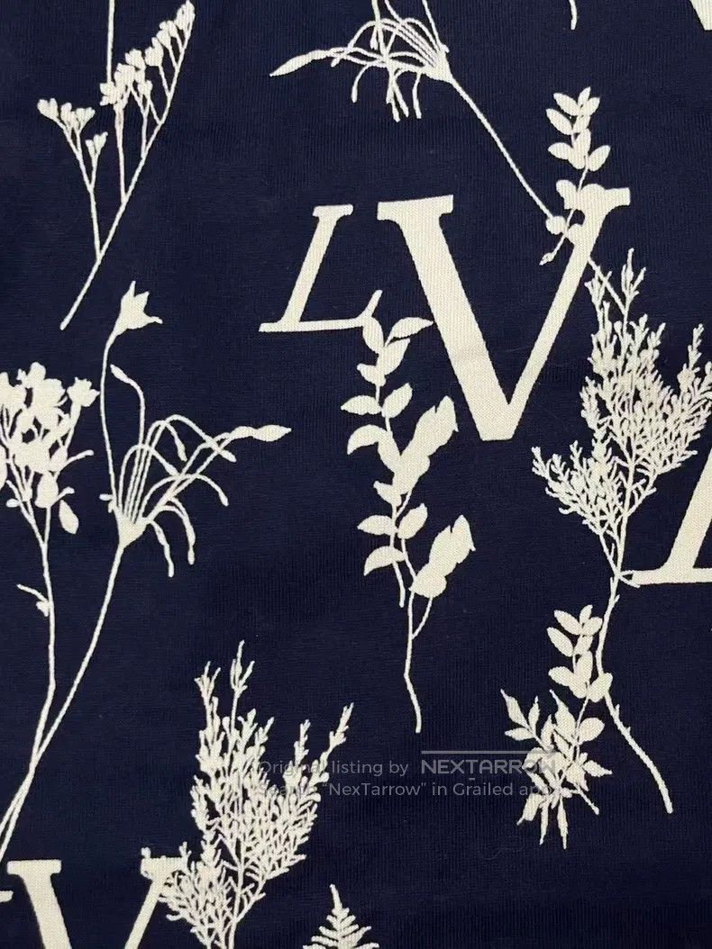 Louis Vuitton Louis Vuitton Letter Print Crew Neck Short Sleeve Size US XS / EU 42 / 0 - 3 Thumbnail