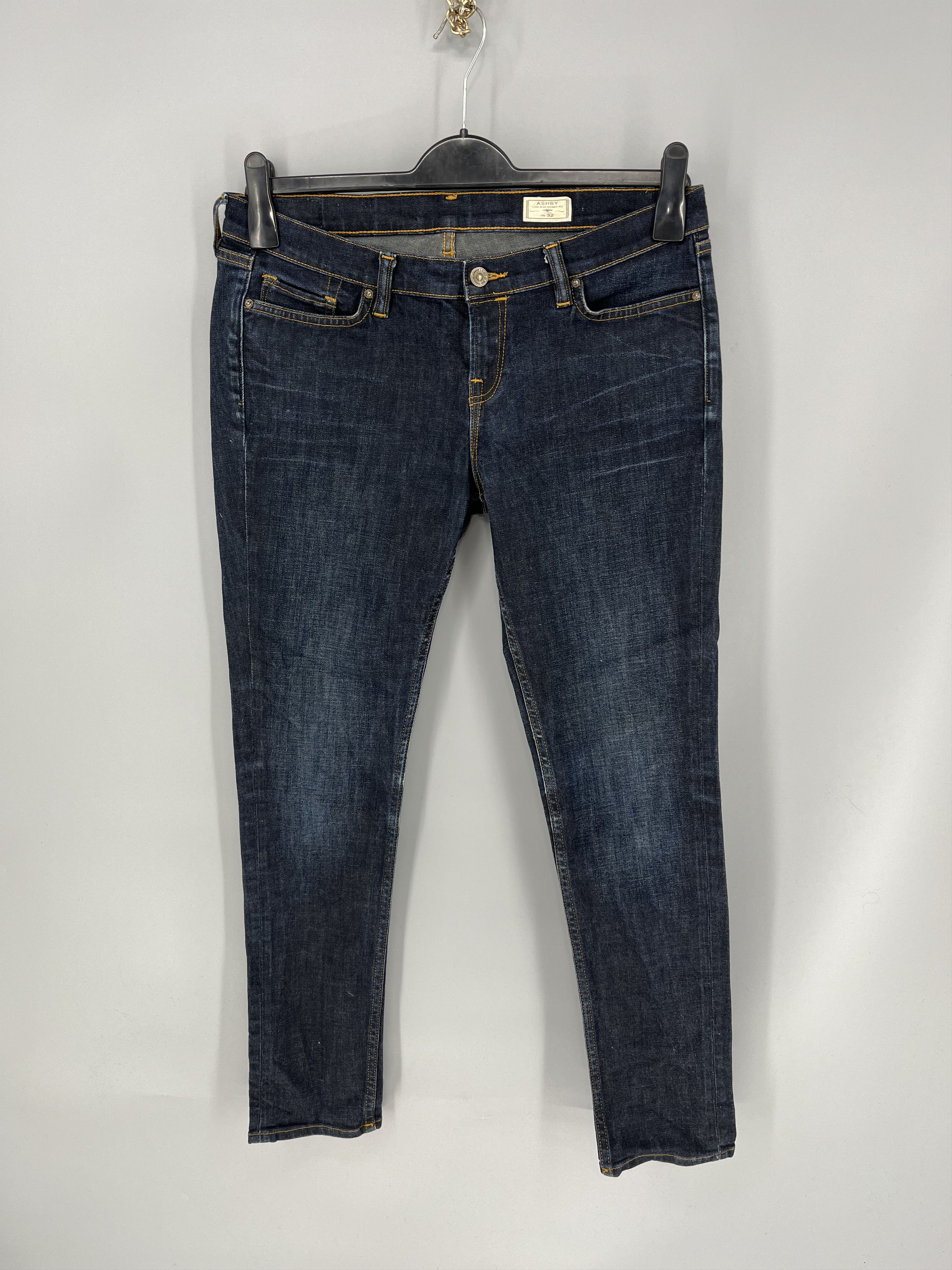 Allsaints Allsaints Rinse Skinny Runner mens jeans y2k luxury Size US 32 / EU 48 - 1 Thumbnail