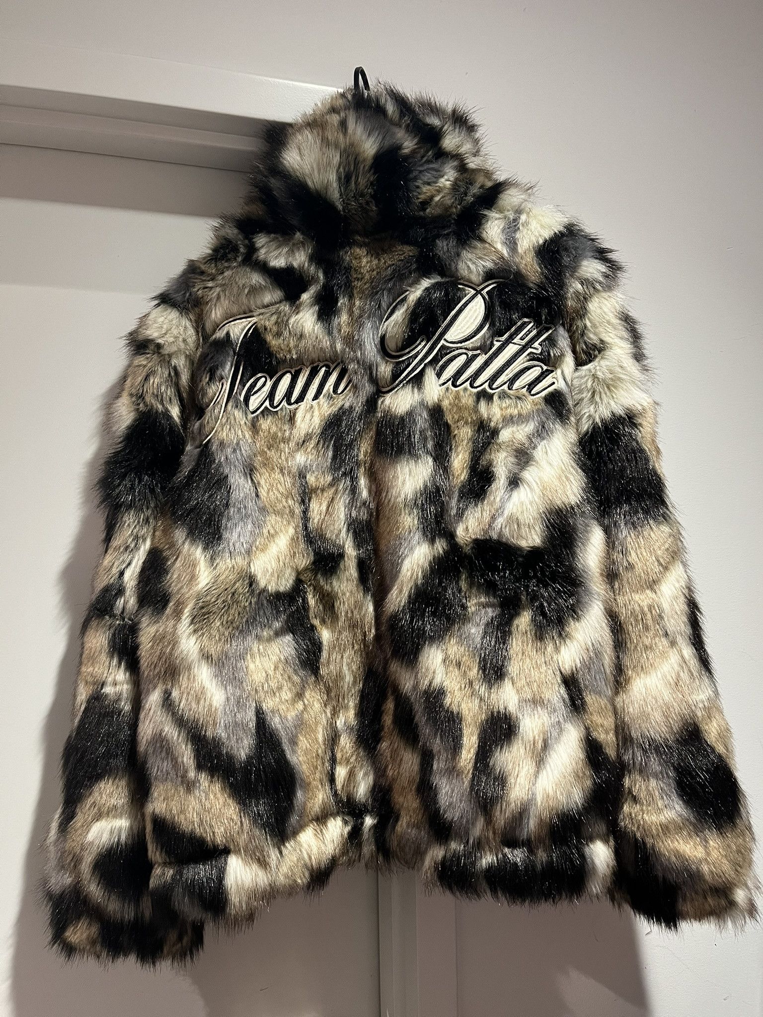 Patta Patta Patchwork Faux Fur Jacket Size US M / EU 48-50 / 2 - 2 Thumbnail