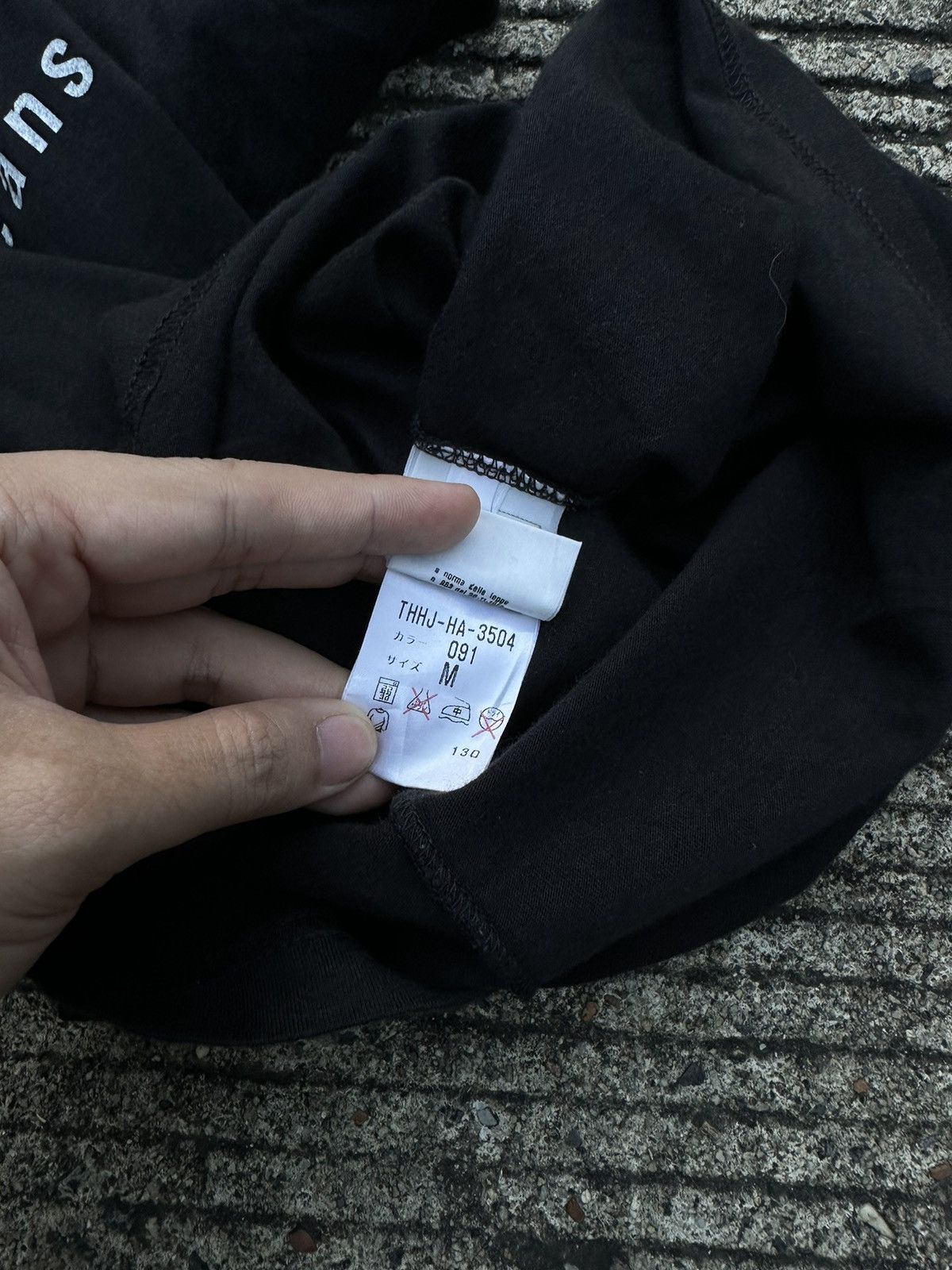 Helmut Lang Helmut Lang AW97 “Attention” Tee Size US XXS / EU 40 - 9 Thumbnail