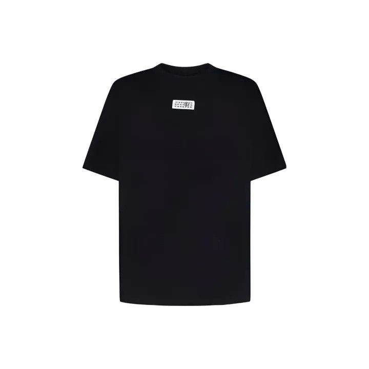 Maison Margiela MM6 Maison Margiela Black Logo T-Shirt 0079 Size US L / EU 52-54 / 3 - 1 Thumbnail