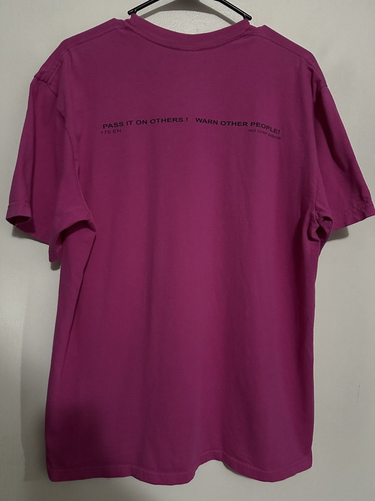 Supreme Supreme Warning Tee Size US L / EU 52-54 / 3 - 3 Thumbnail