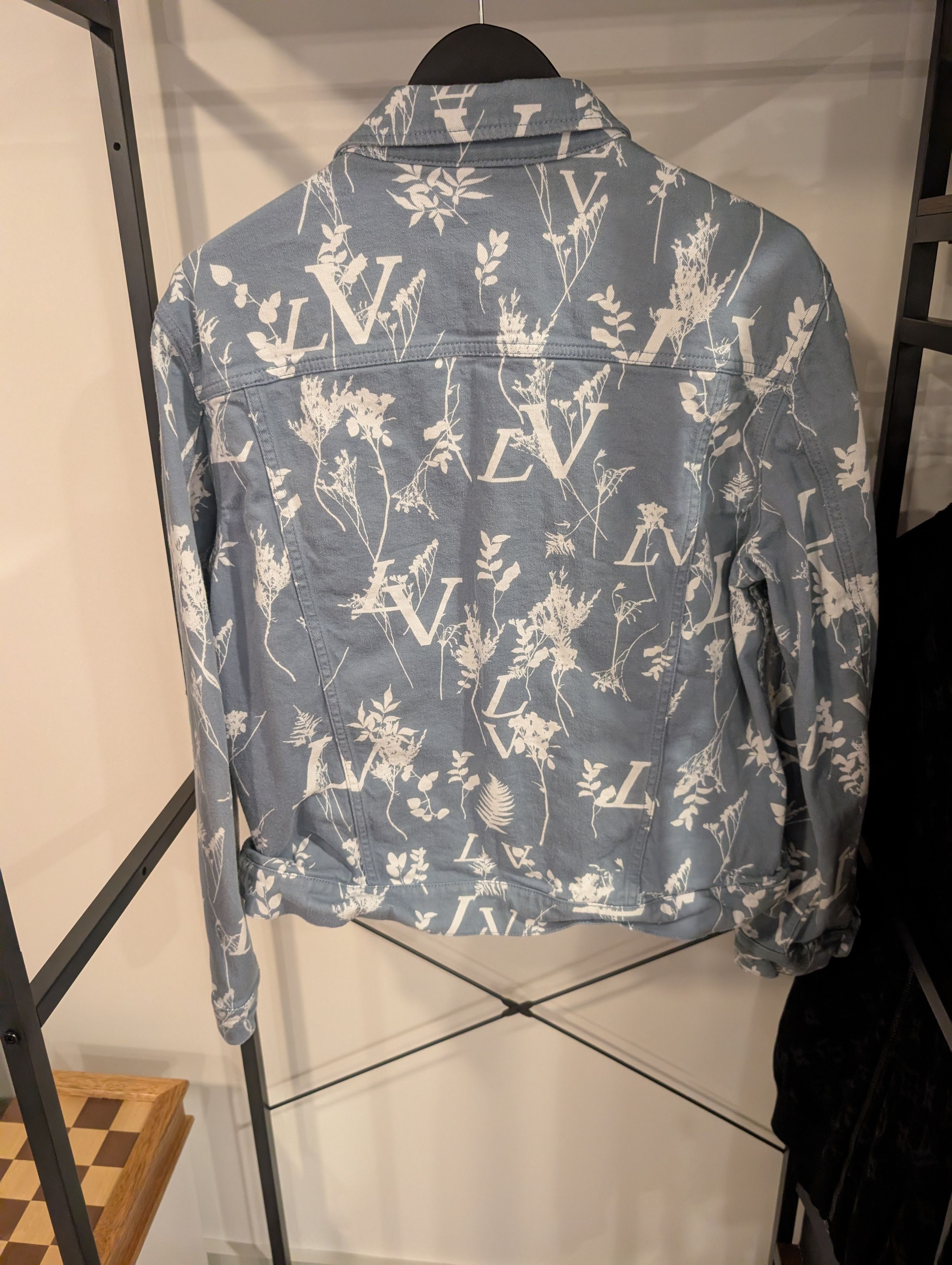 Louis Vuitton Louis Vuitton blue leaf monogram flower jacket Size US M / EU 48-50 / 2 - 2 Thumbnail