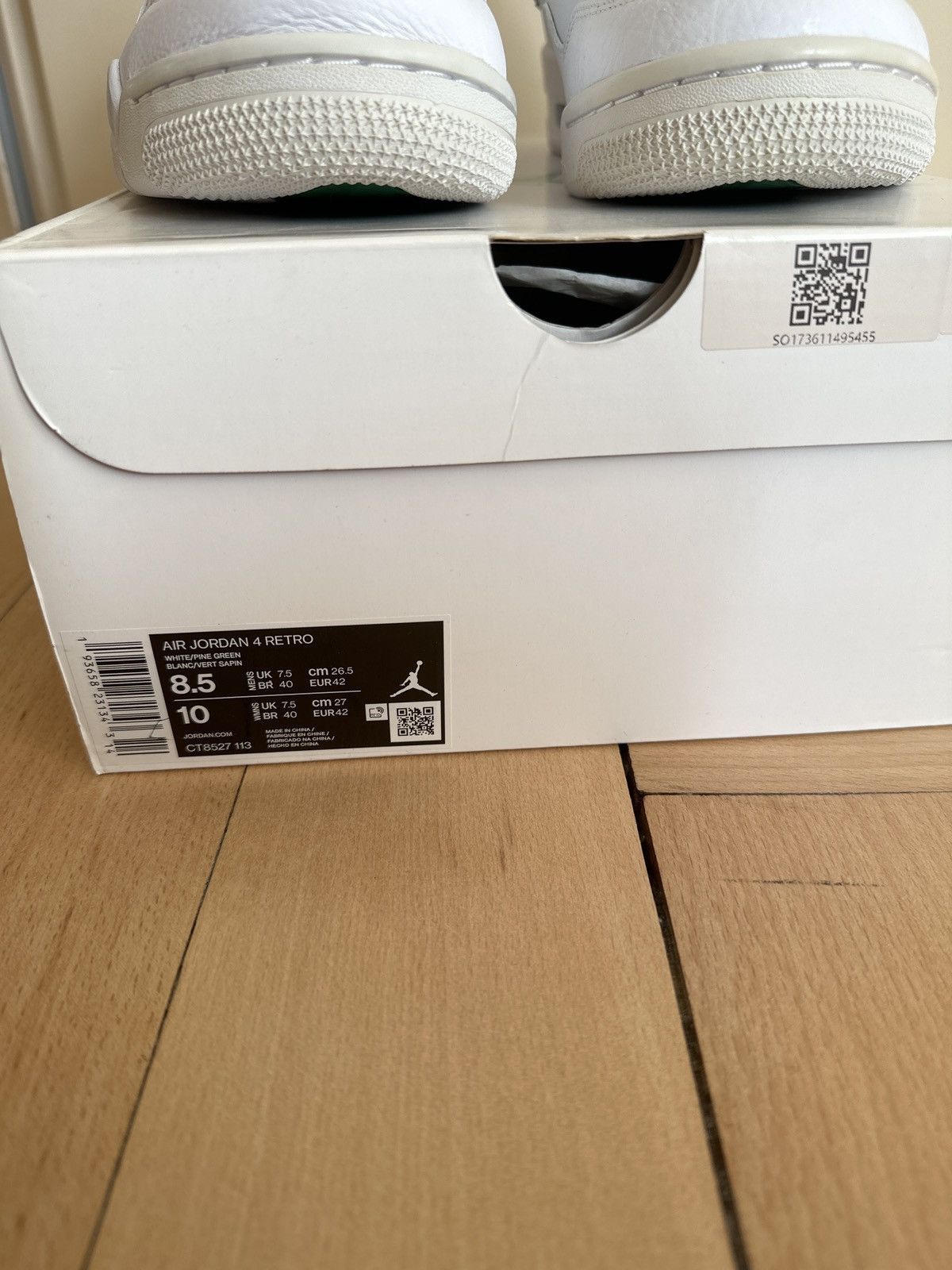 Jordan Brand Air Jordan Metallic Green Size US 8.5 / EU 41-42 - 7 Thumbnail