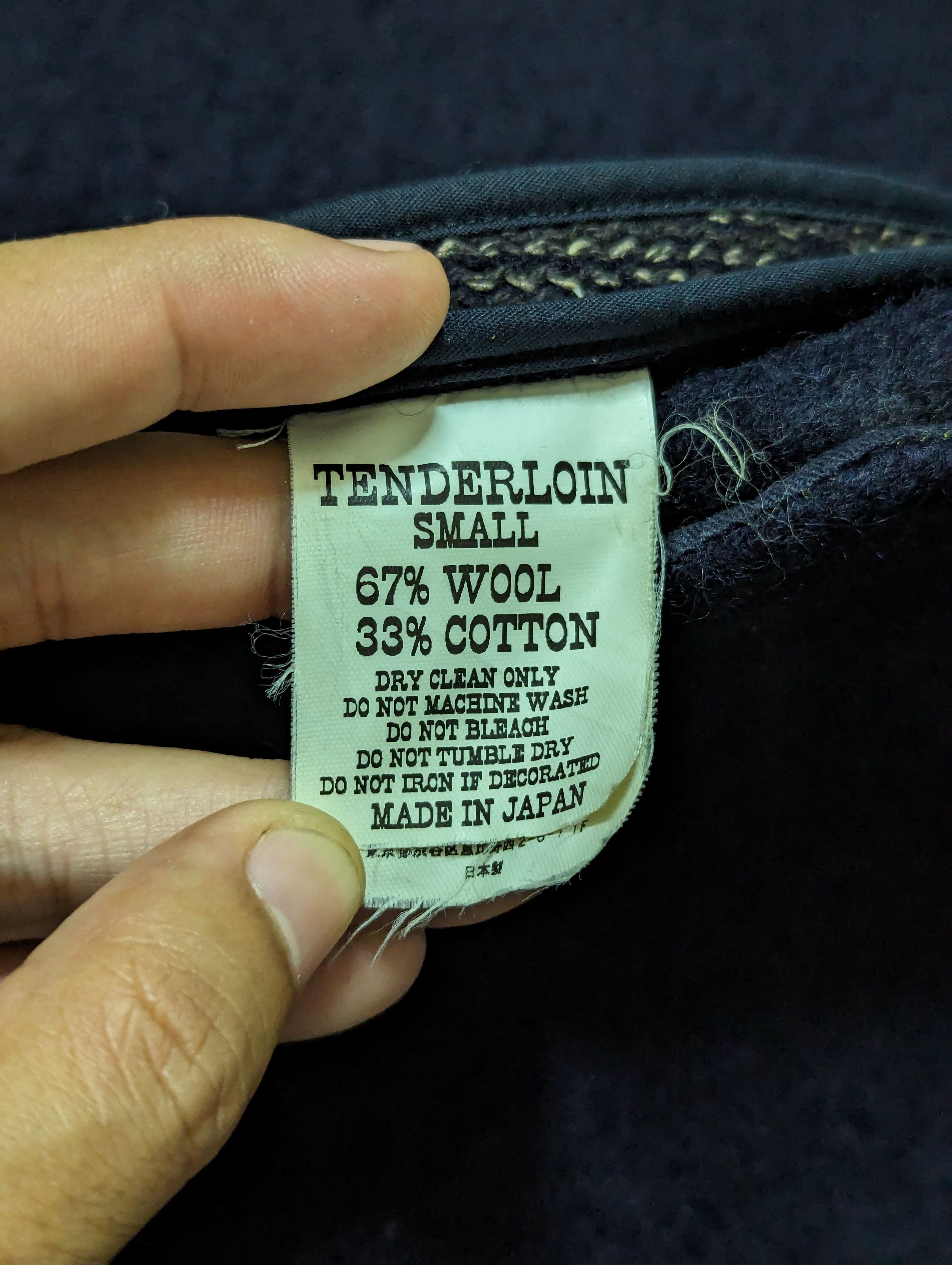 Tenderloin Vintage The Tenderloins K Seven Wool Jacket Plain Varsity Size US S / EU 44-46 / 1 - 13 Thumbnail