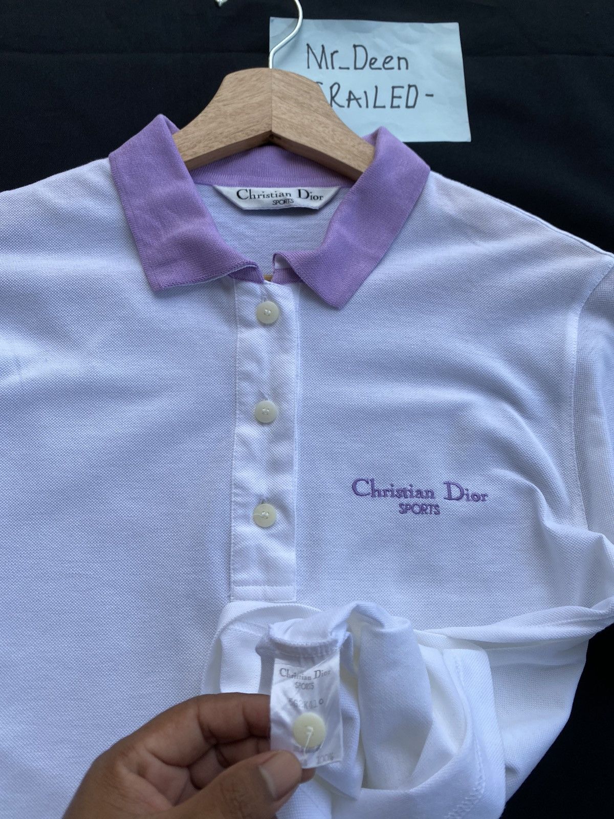 Christian Dior Monsieur Rare Vintage Christian Dior Polo Sport Tshirt Size US S / EU 44-46 / 1 - 13 Thumbnail